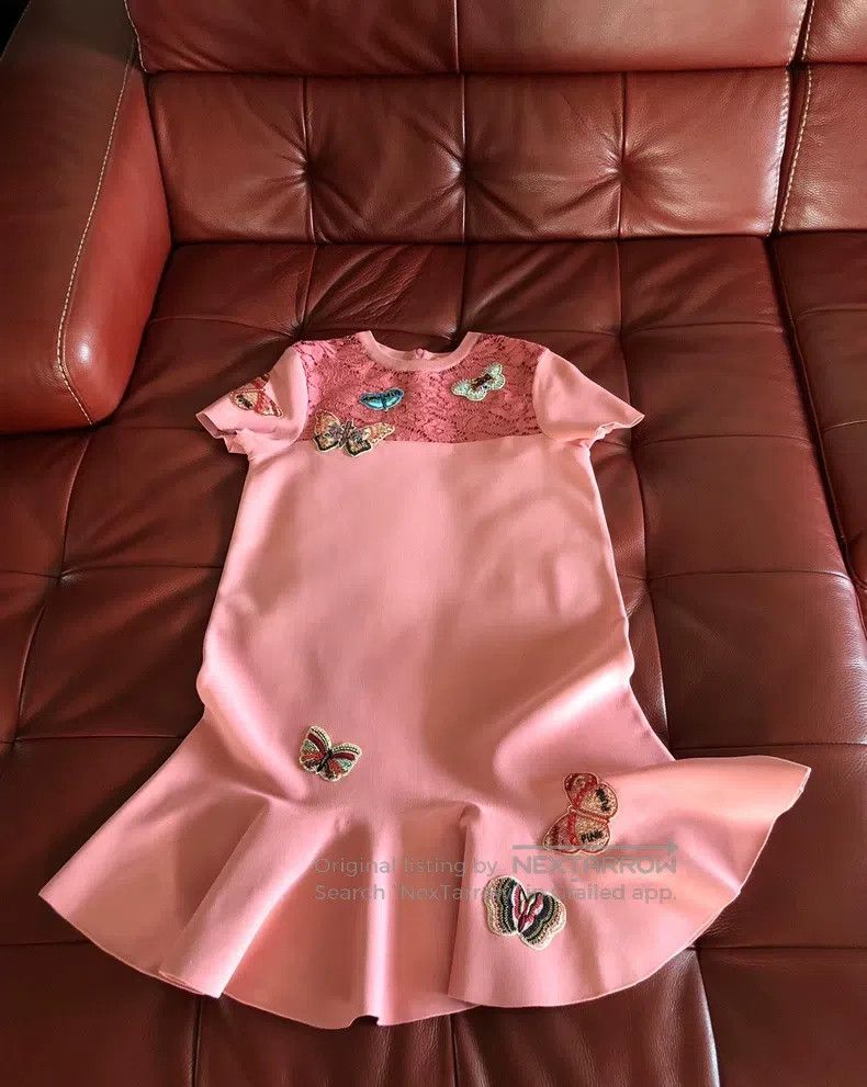 Valentino Valentino Embroidered butterfly dress Size S / US 4 / IT 40 - 1 Thumbnail