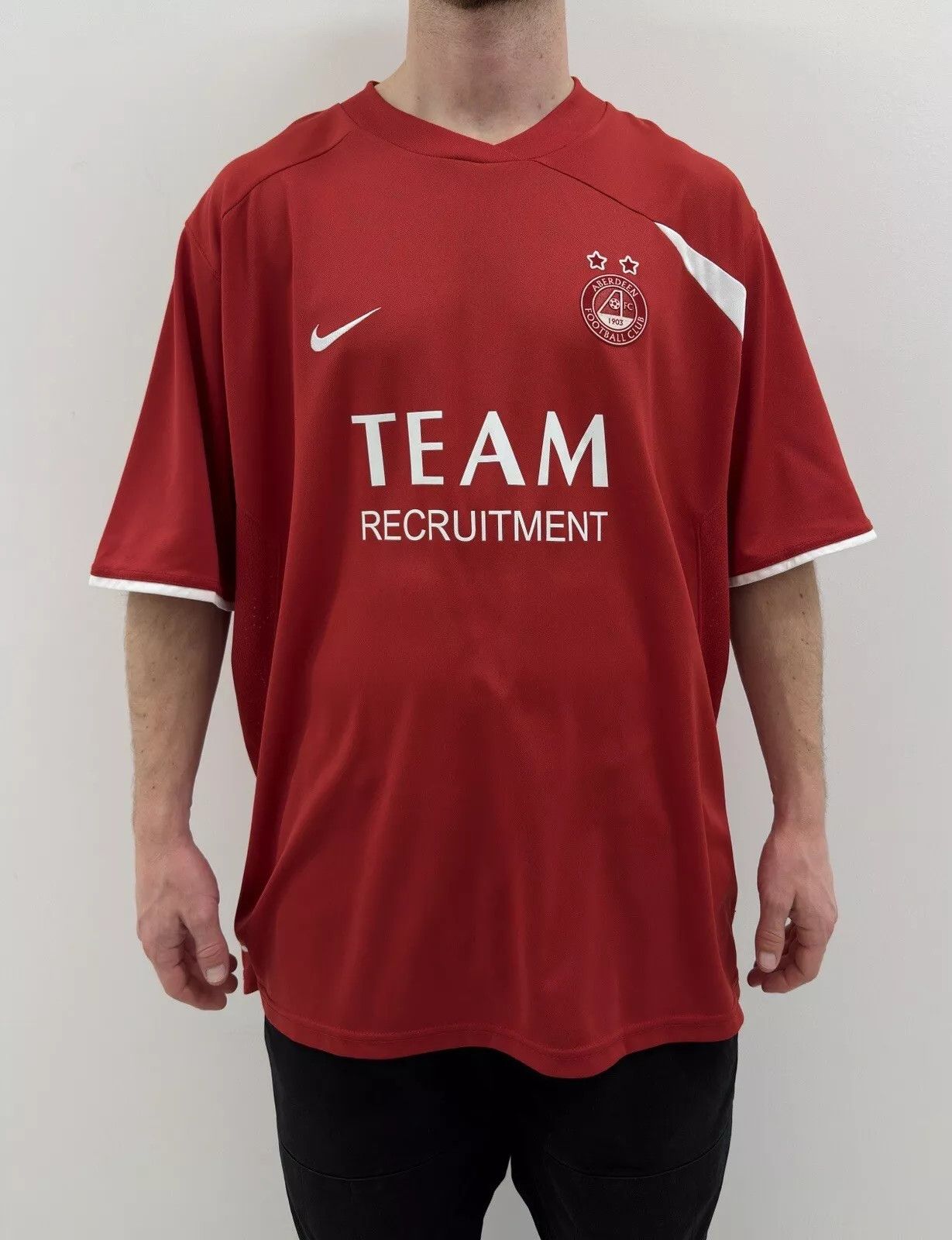VINTAGE ABERDEEN 2008 2009 HOME JERSEY SHIRT SOCCER FOOTBALL