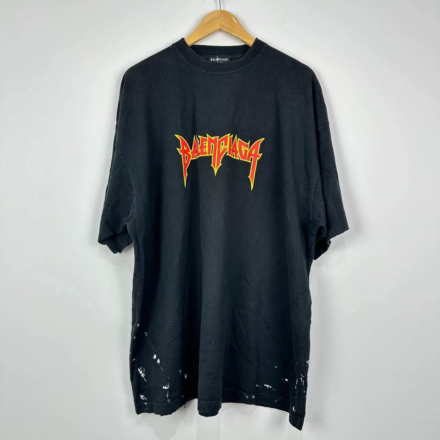 Balenciaga Balenciaga Rock Band Short Sleeve T-Shirt Size US L / EU 52-54 / 3 - 1 Thumbnail