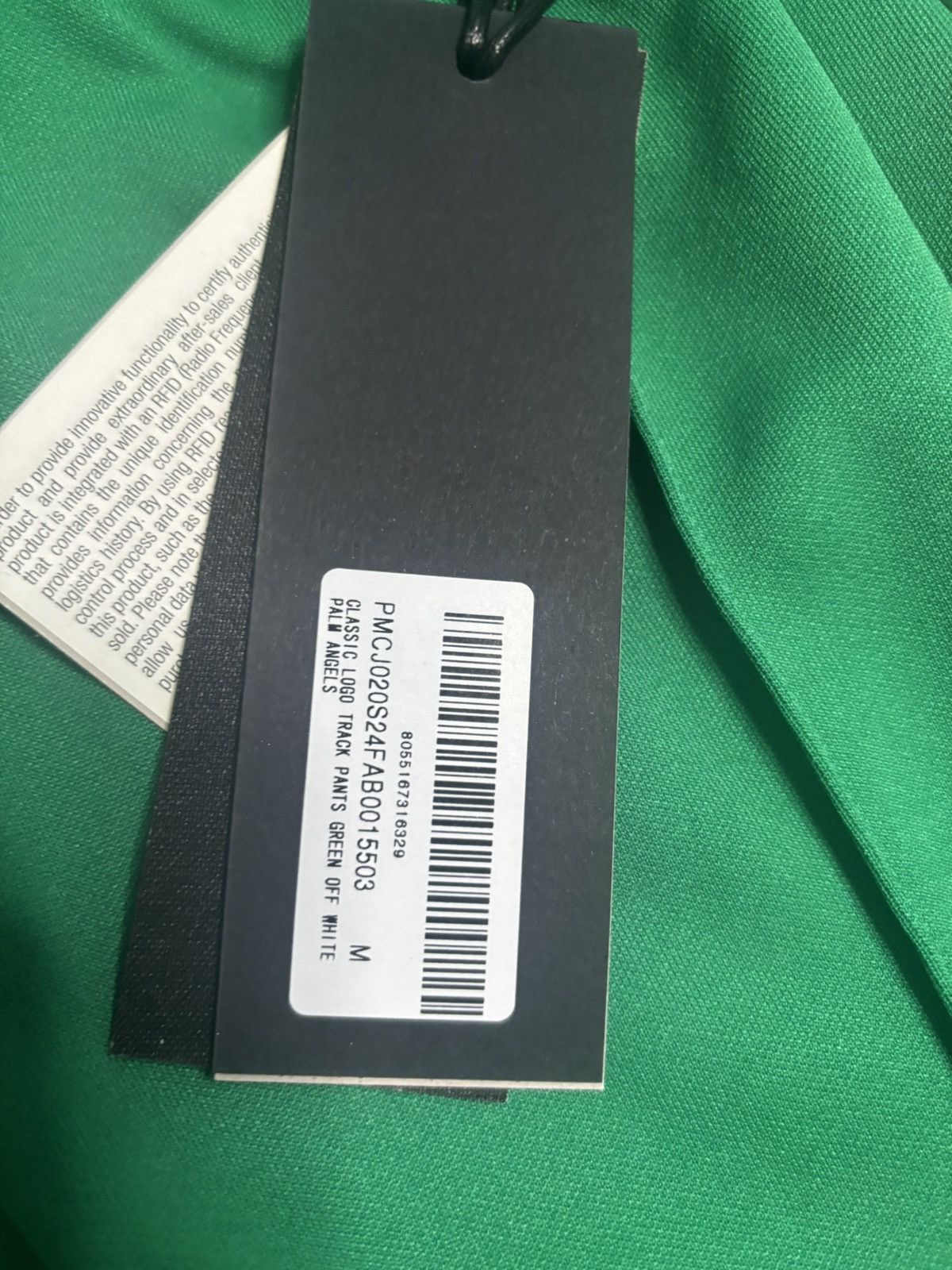 Palm Angels Palm Angels Track Pants Green Size US 32 / EU 48 - 3 Thumbnail