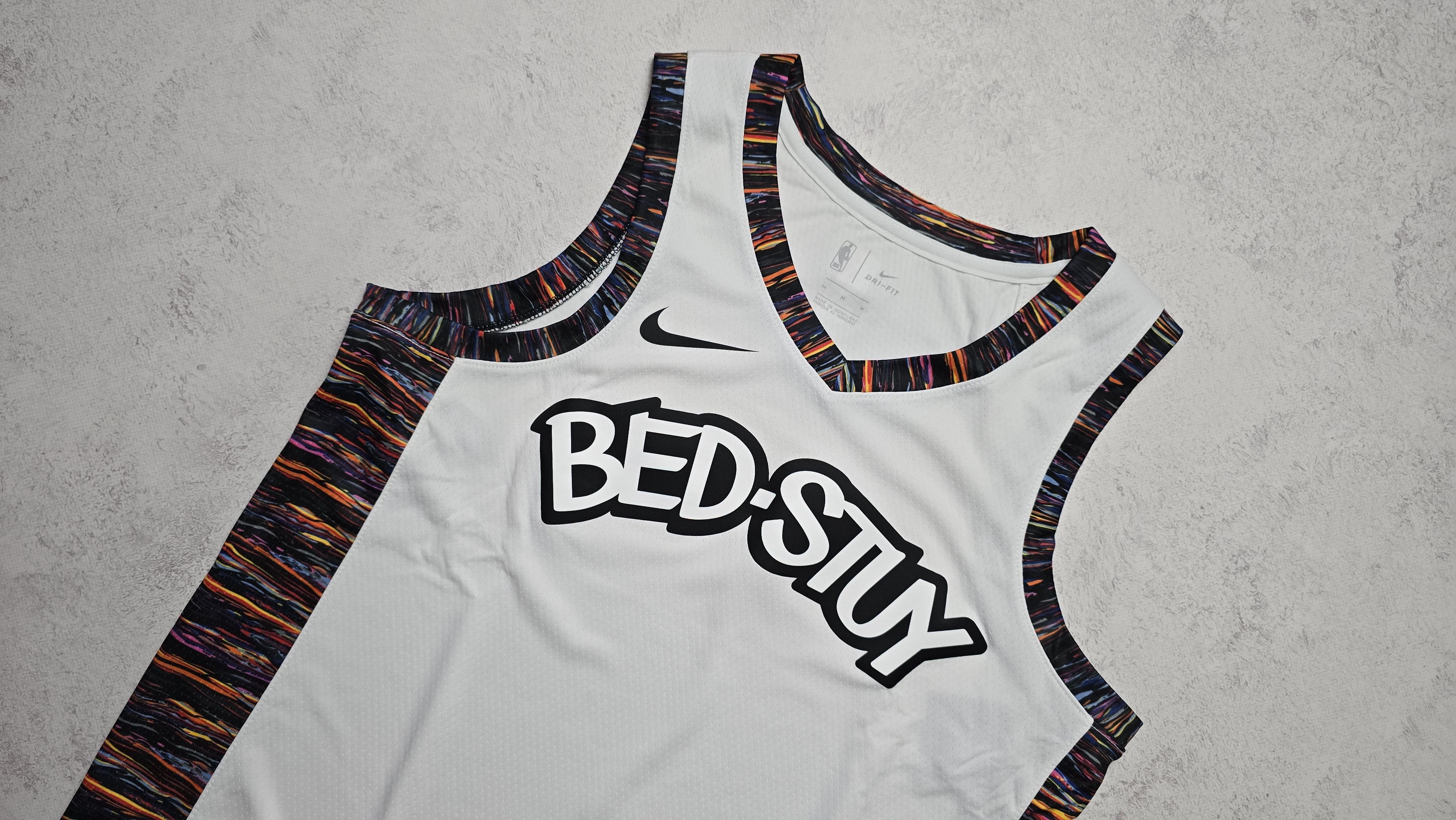 Nike Nike Brooklyn Nets BED-STUY City Edition Swingman Jersey NBA Size US M / EU 48-50 / 2 - 6 Thumbnail