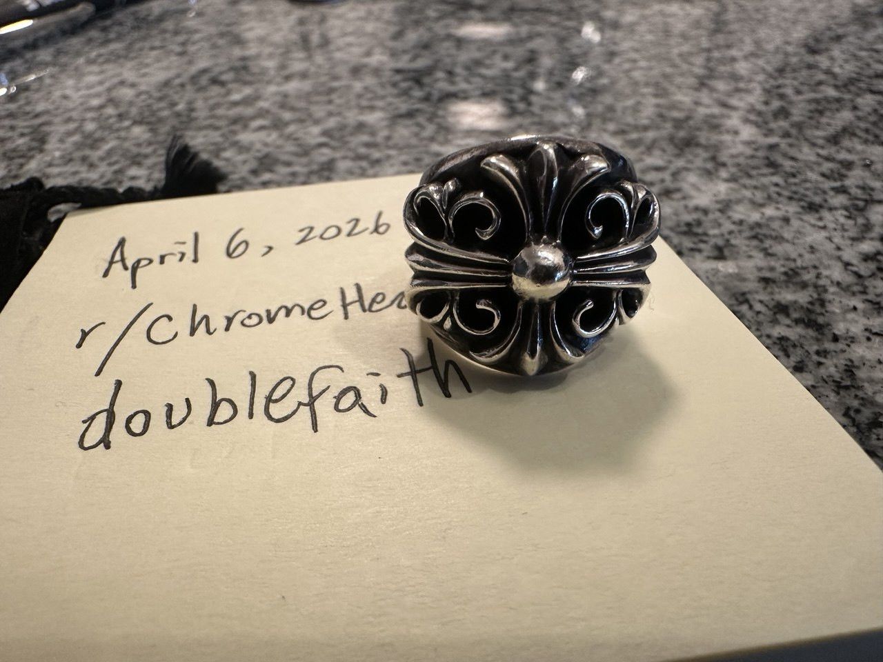Chrome Hearts Keeper Ring Size ONE SIZE - 1 Thumbnail