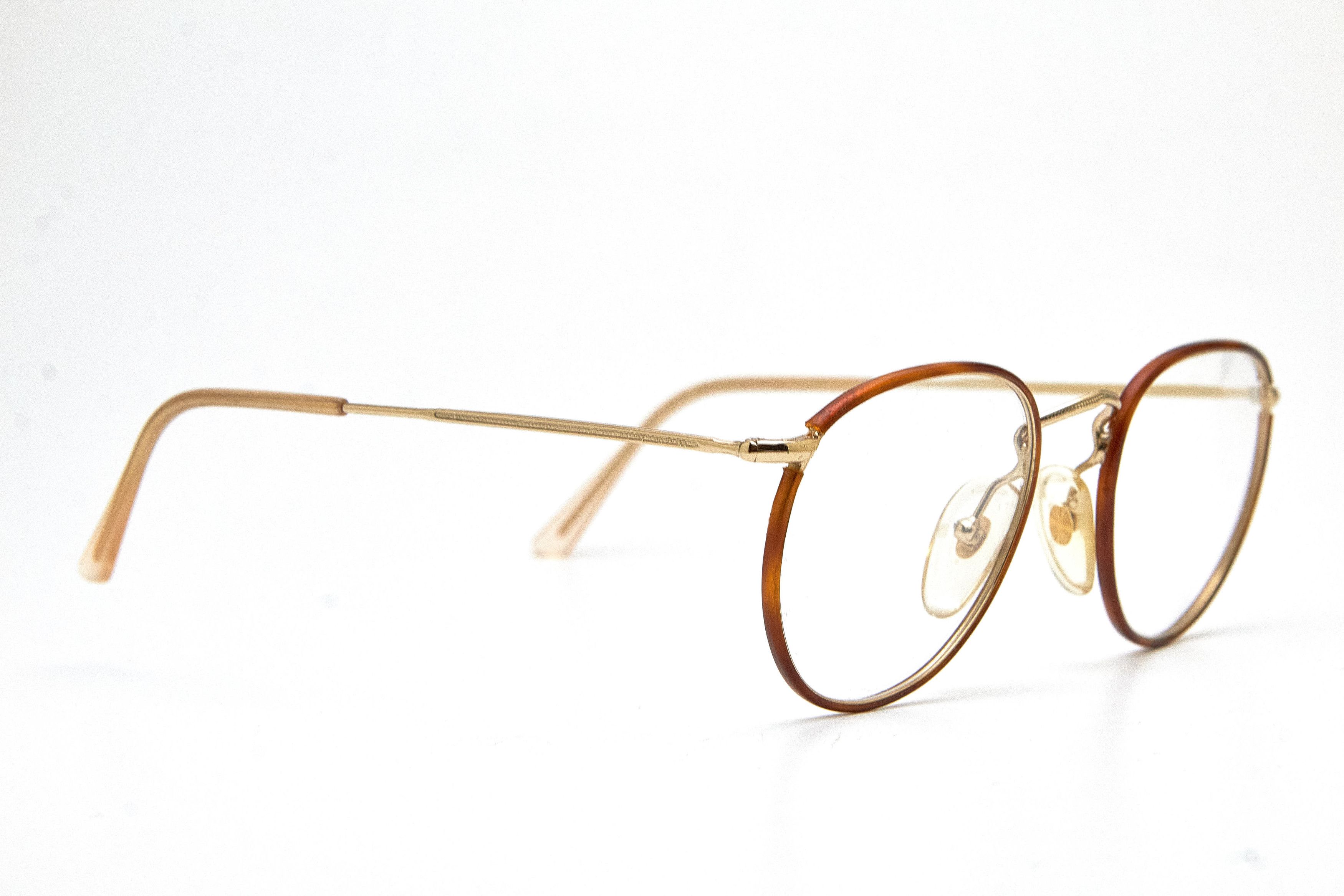Vintage Avant-Garde ASAR Gold&Tortoise Shell Round Quiet-Lux Specs Size ONE SIZE - 5 Thumbnail