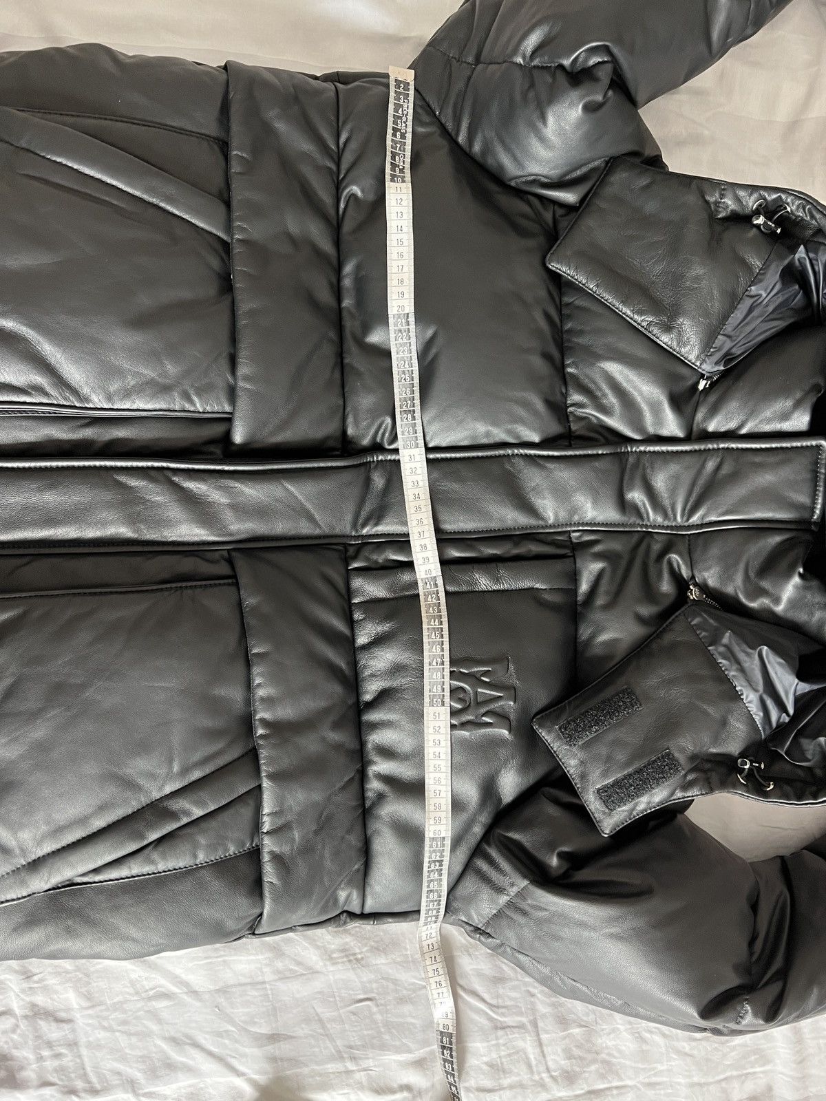 Amiri Amiri leather down Puffa jacket Size US L / EU 52-54 / 3 - 20 Thumbnail