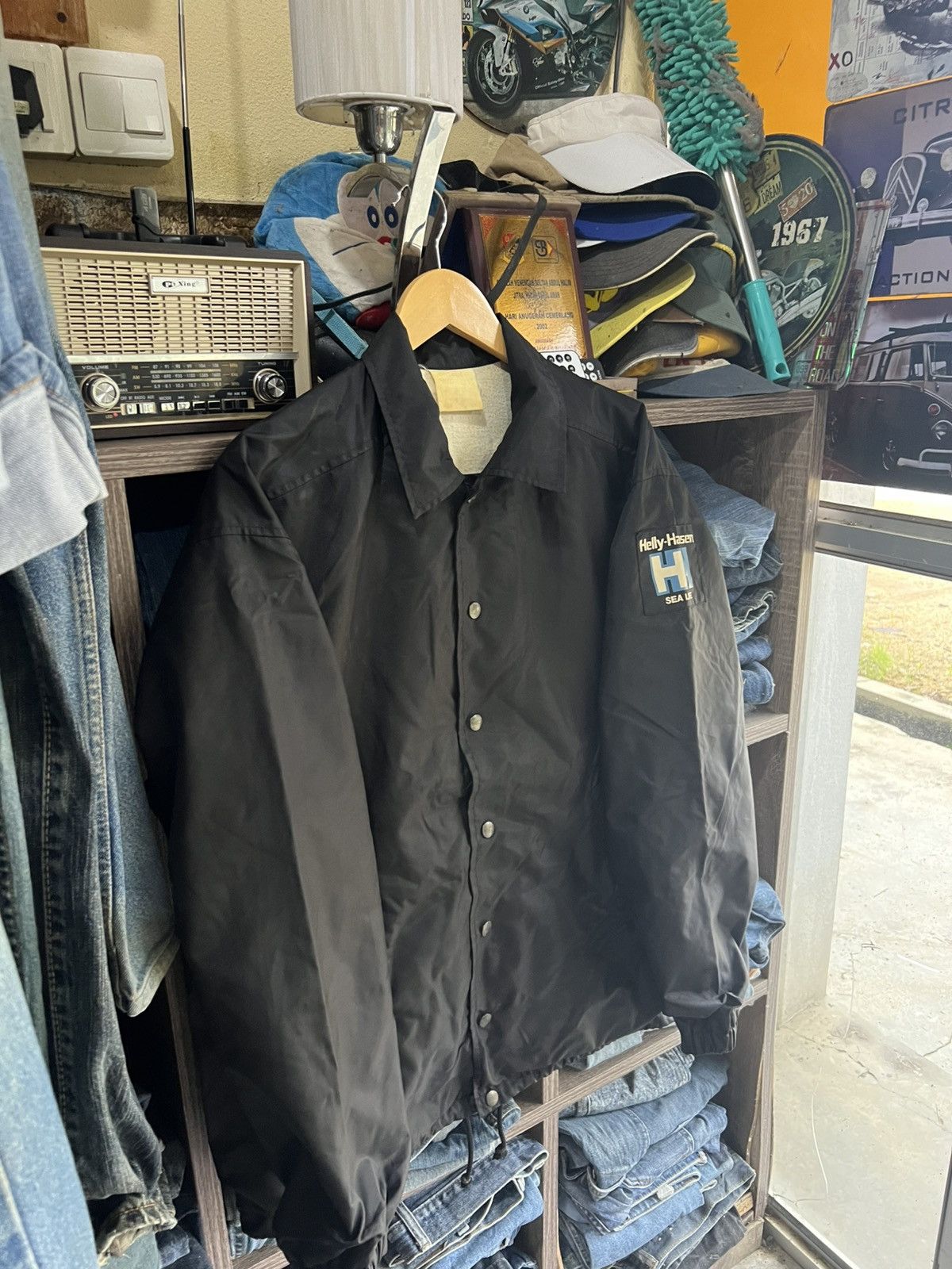 Helly Hansen 🔥Vintage Helly Hansen Sea Life Button Jacket Size US L / EU 52-54 / 3 - 9 Thumbnail