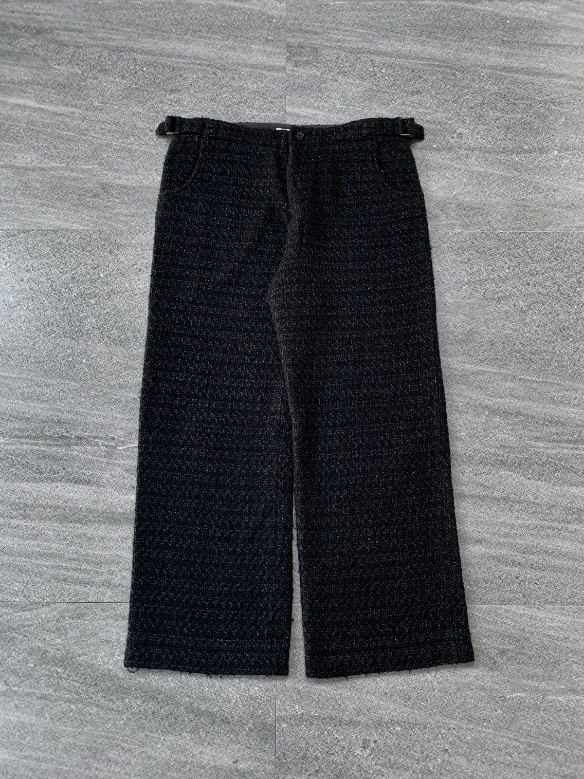 Yohji Yamamoto Jacquard Relaxed Pants - 30”-32” Size US 32 / EU 48 - 2 Thumbnail