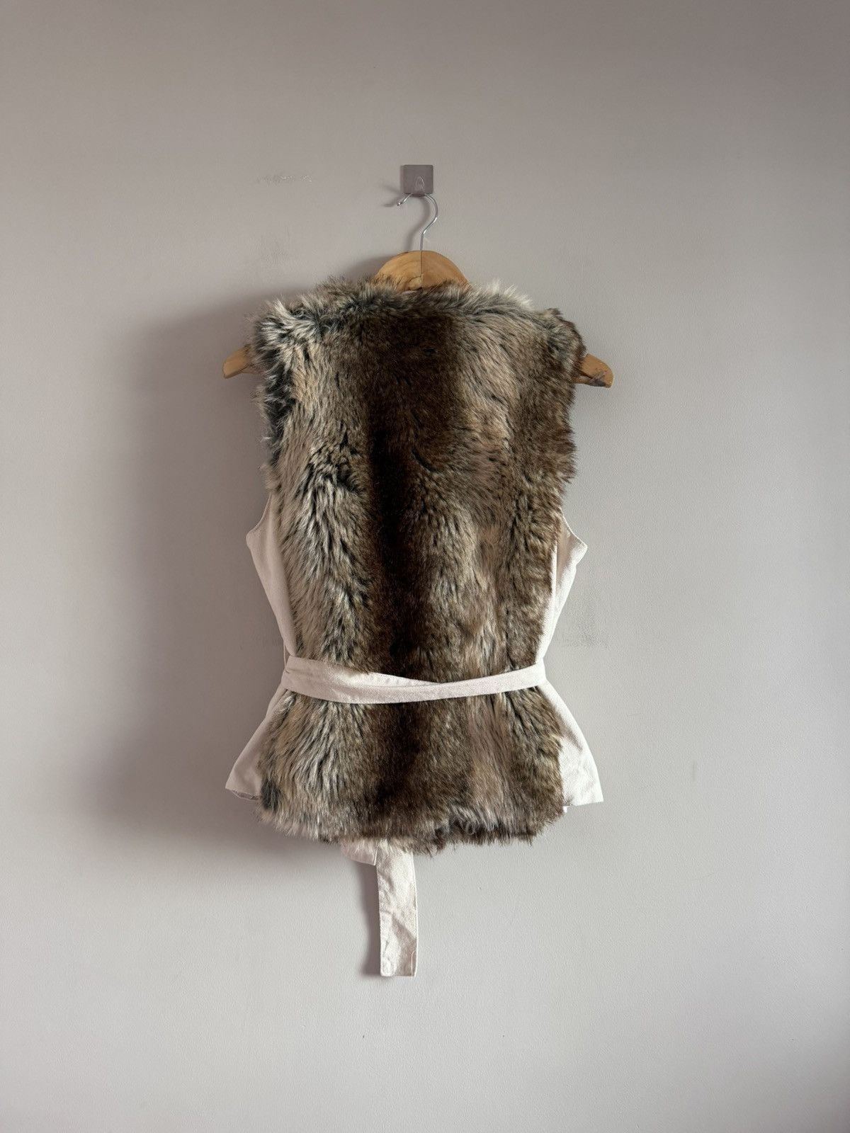Vintage Vintage Faux Fur Vest Size M / US 6-8 / IT 42-44 - 4 Thumbnail