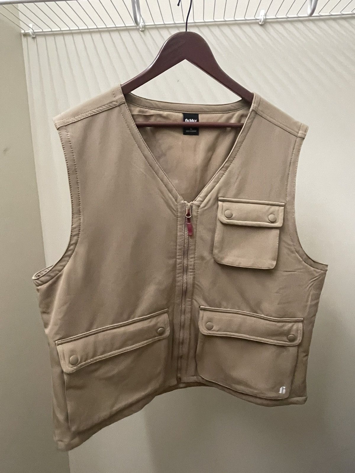 Bonobos Tan Bonobos utility vest | Grailed