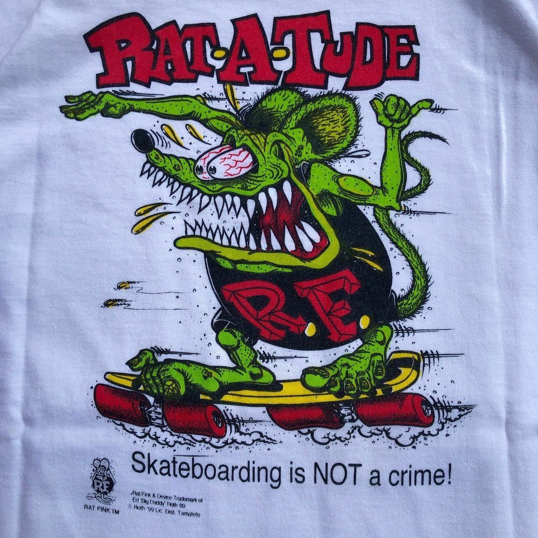 Frog Skateboards × Vintage Vintage Rat Fink Ed Big Daddy Roth Size US M / EU 48-50 / 2 - 6 Thumbnail