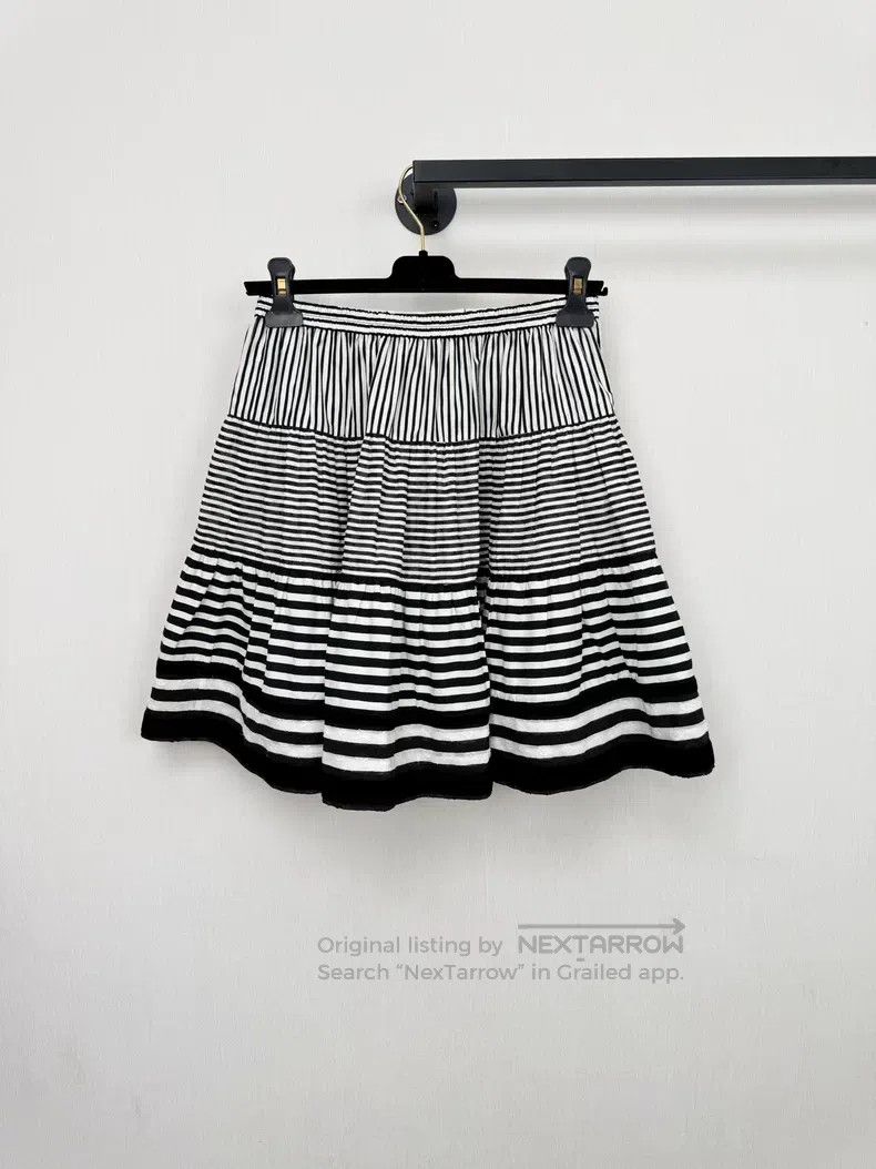 Louis Vuitton Louis Vuitton Striped Skirt Size 35" - 6 Thumbnail