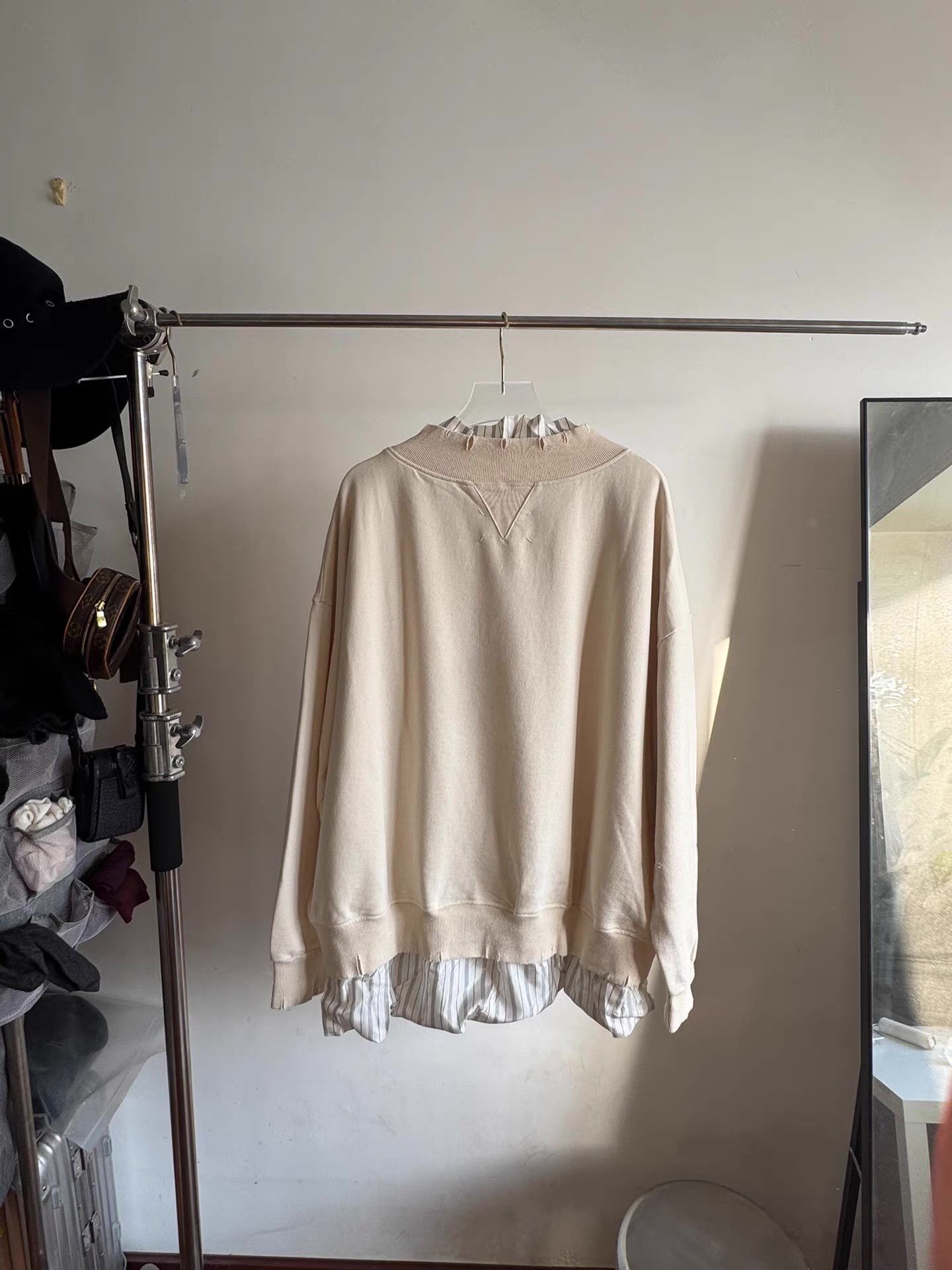 Maison Margiela Maison Margiela fake two-piece sweatshirt jacket Q17 Size US M / EU 48-50 / 2 - 2 Thumbnail