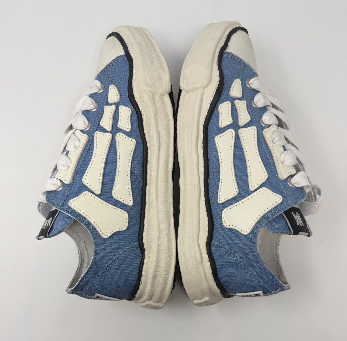 Amiri Amiri x Maison Mihara Yasuhiro Bones Petrson OG Sole Sneaker Size US 12 / EU 45 - 3 Thumbnail