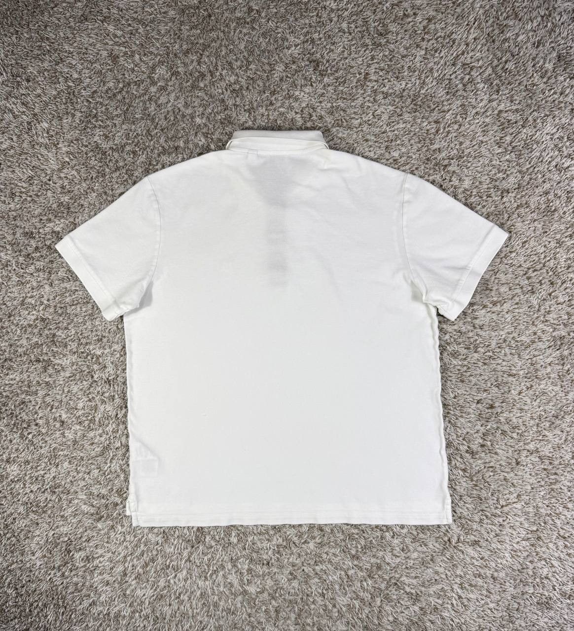 Burberry Burberry London Plaid White Short Sleeve Polo Shirt Size US XXL / EU 58 / 5 - 14 Thumbnail