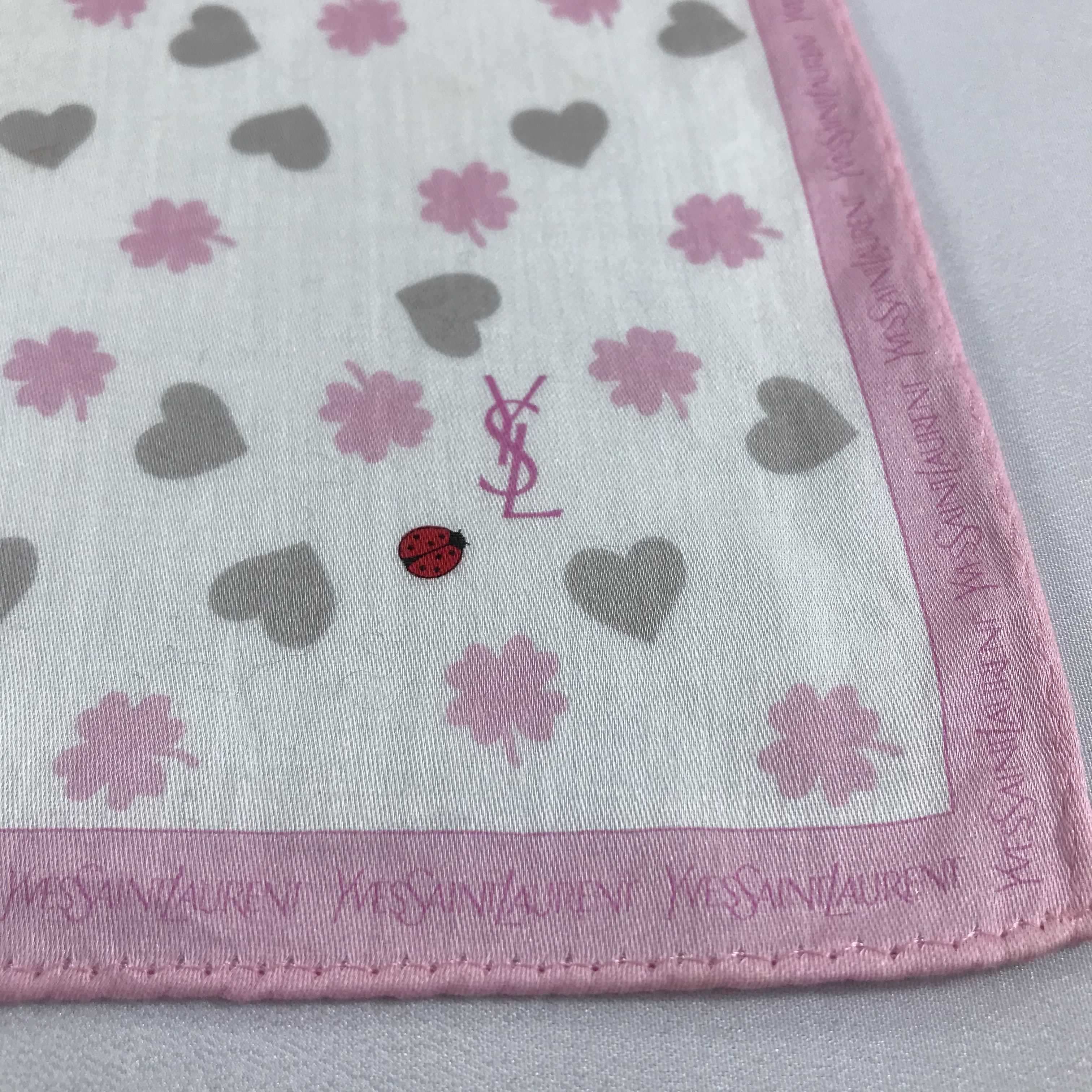 Yves Saint Laurent Yves Saint Laurent Handkerchief Neckerchief Bandana H742 Size ONE SIZE - 3 Thumbnail