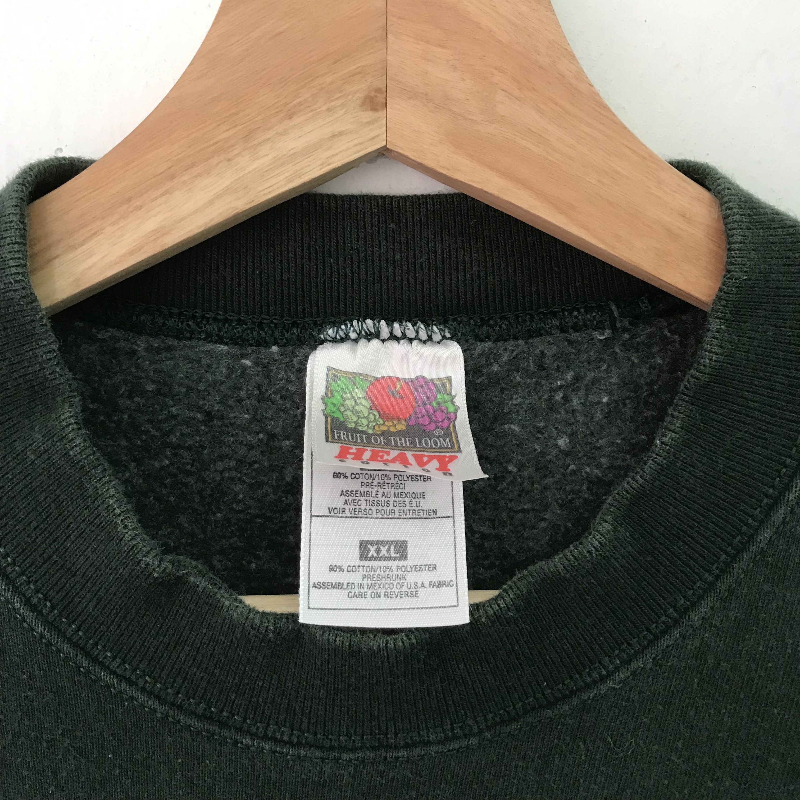 Vintage Vintage 90's Hike Yosemite Green Sweatshirt - 488 Size US L / EU 52-54 / 3 - 8 Thumbnail