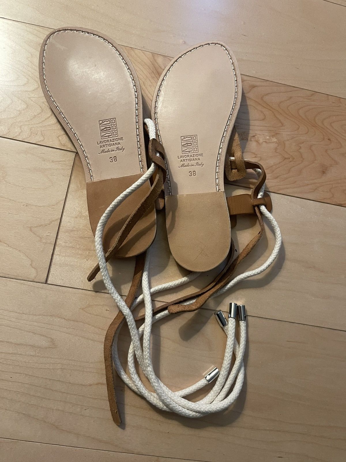 Officine Generale Officine Generale women’s gladiators sandals new 38 Italy Size US 8 / IT 38 - 6 Thumbnail
