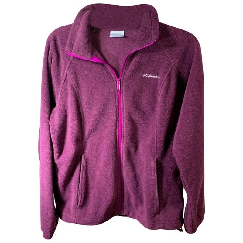 Columbia Columbia Purple Fleece Women's Jacket Size L Size L / US 10 / IT 46 - 1 Thumbnail