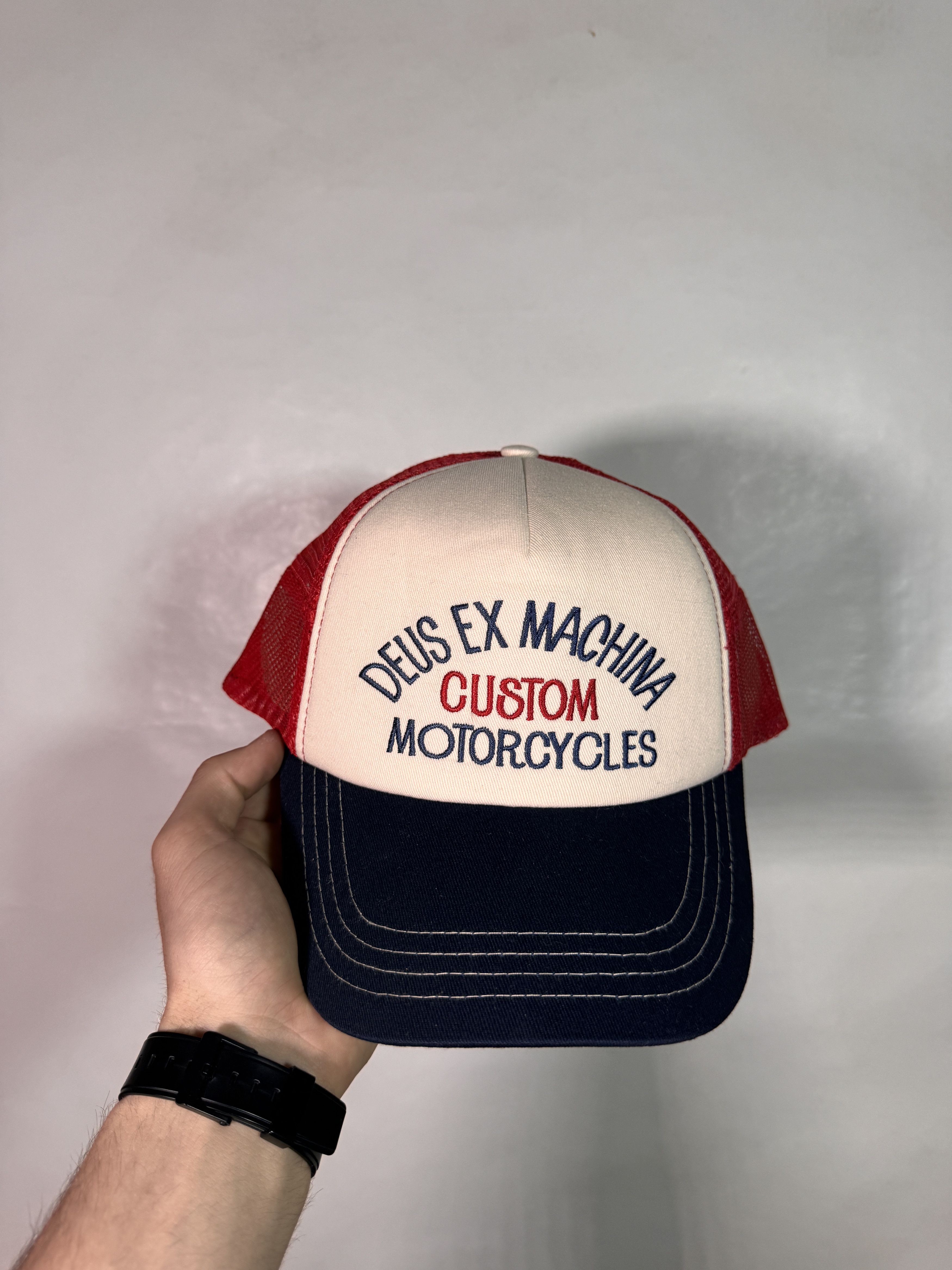 Deus Ex Machina Deus Ex Machina Hat Canyons Trucker Navy Combo Size ONE SIZE - 2 Thumbnail