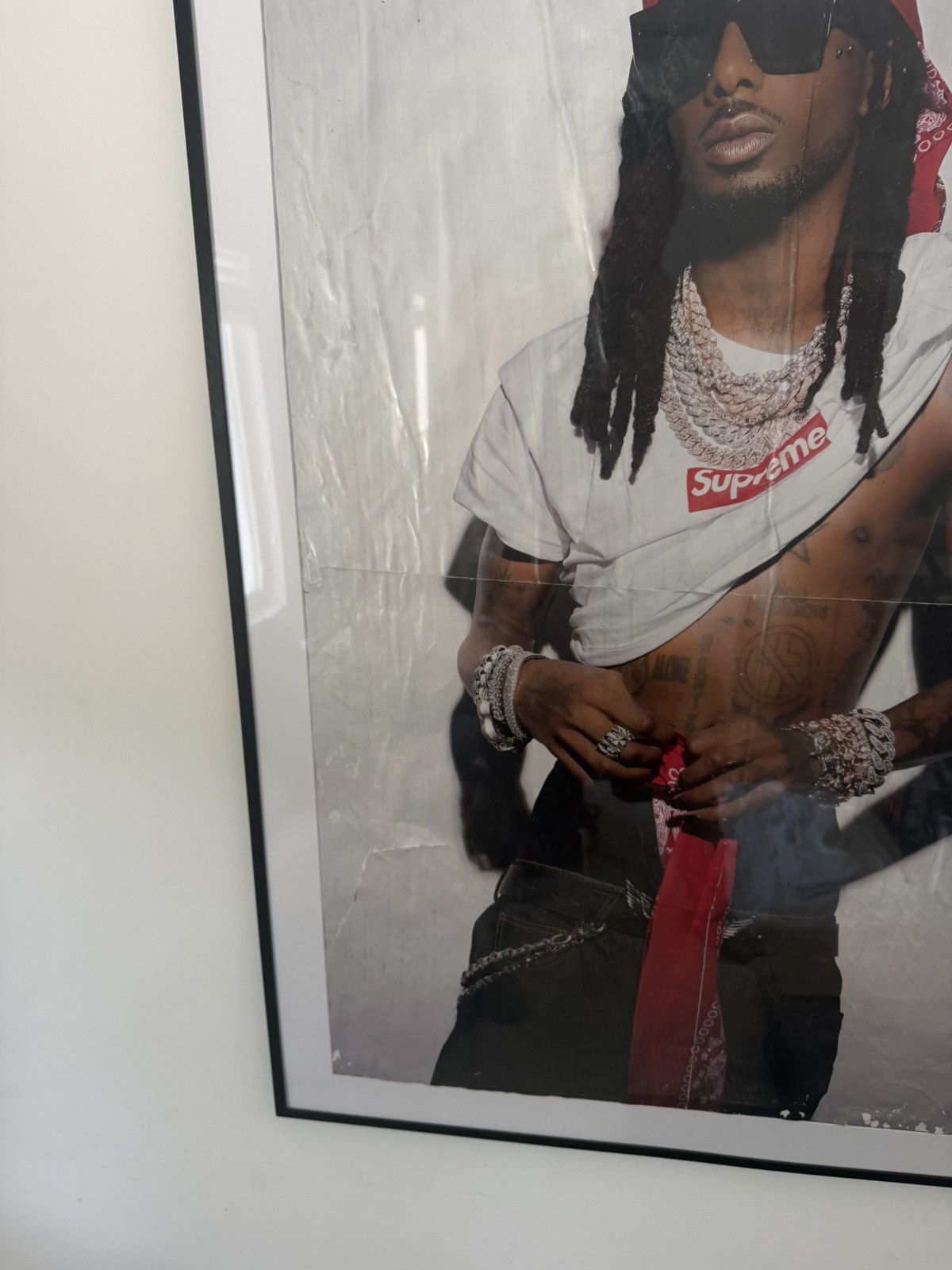Supreme Supreme Playboi Carti Promotional Poster Size ONE SIZE - 6 Thumbnail