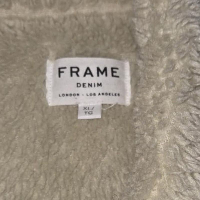 Frame Frame Denim XL Men's Furry Lined Jacket - Excellent! Size US XL / EU 56 / 4 - 6 Thumbnail
