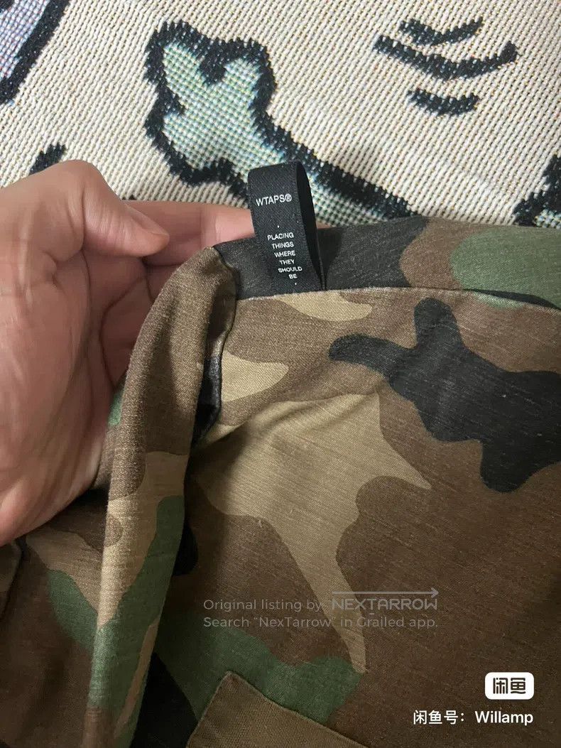 Wtaps Wtaps Camouflage four-pocket jacket Size US M / EU 48-50 / 2 - 4 Thumbnail