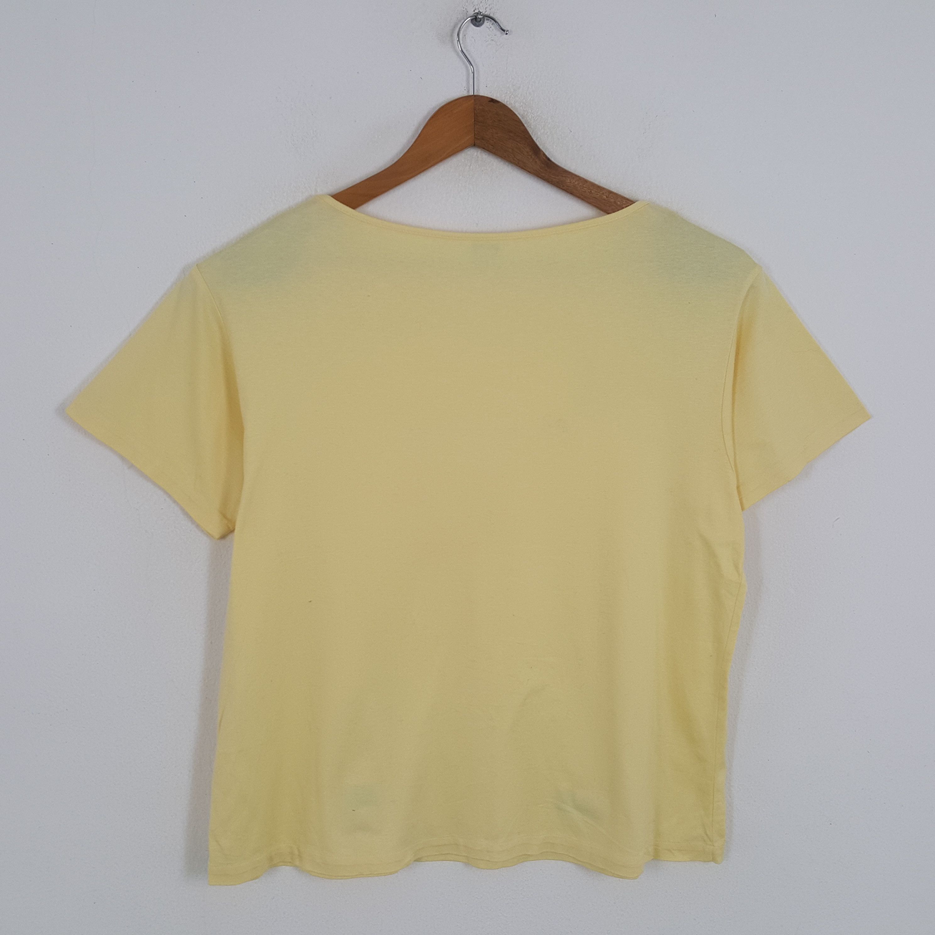 Christian Dior Monsieur × Vintage Vintage CRISTION DIOR Italian Fashion Brand T-Shirt Size L / US 10 / IT 46 - 3 Thumbnail