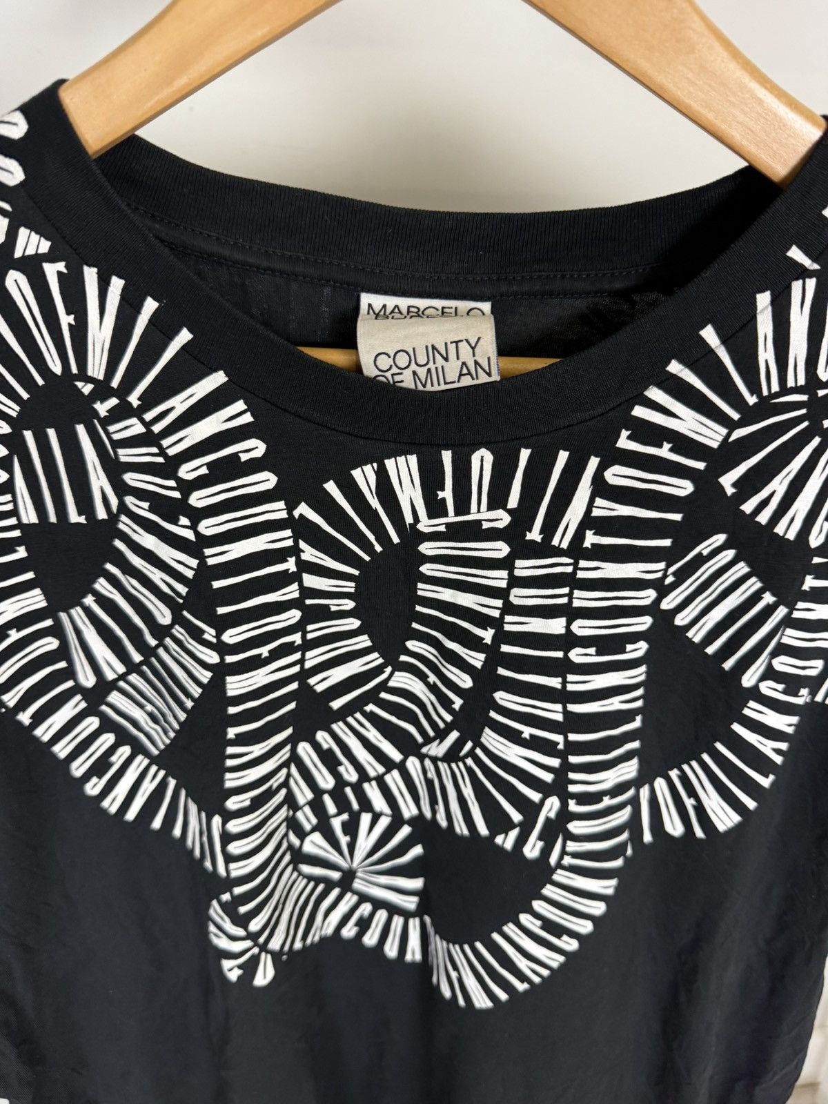 Marcelo Burlon Marcelo Burlon Snake Wings T Shirt Size US L / EU 52-54 / 3 - 2 Thumbnail