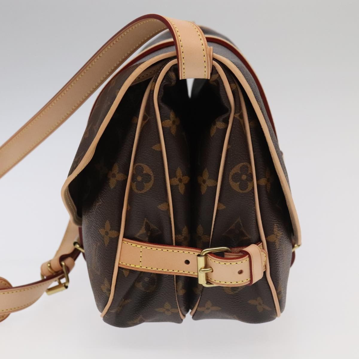 Louis Vuitton LOUIS VUITTON Monogram Saumur 30 Shoulder Bag M42256 Size ONE SIZE - 3 Thumbnail
