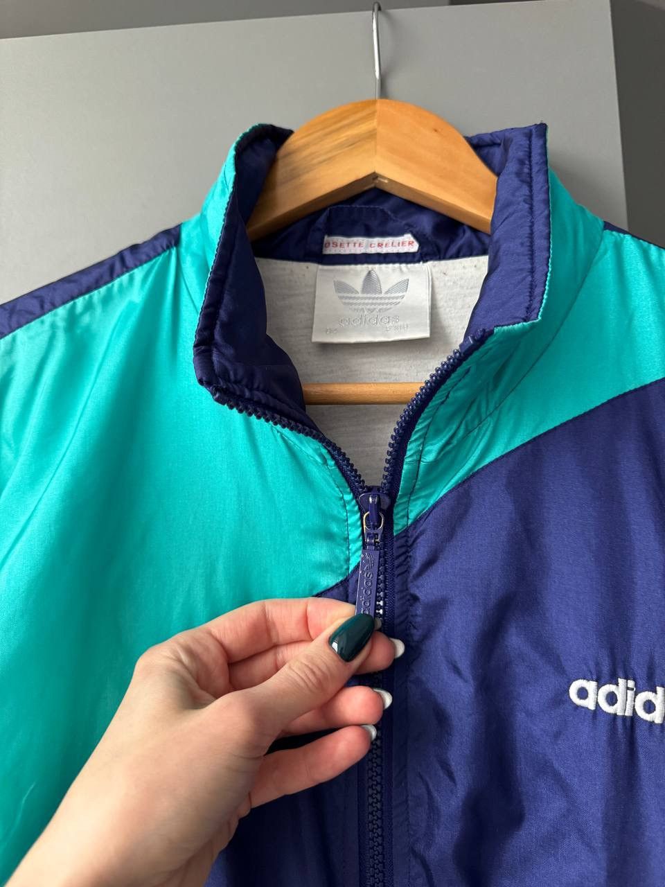 Adidas Vintage 90’s Adidas Track Suit Set Nylon Shell Retro Size US L / EU 52-54 / 3 - 7 Thumbnail