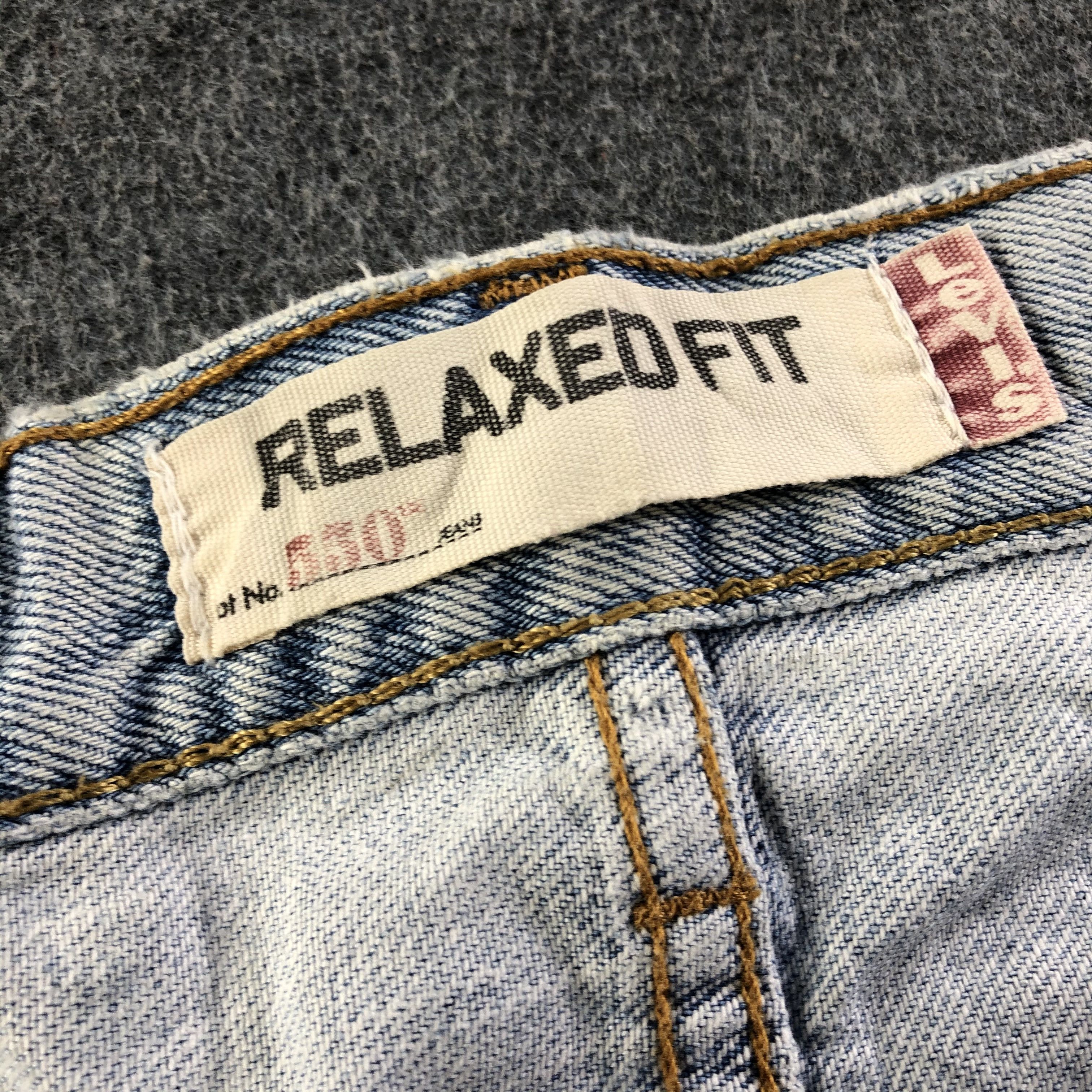 Levi's Vintage Light Wash Levis 550 Jeans-J3790 Size US 34 / EU 50 - 11 Thumbnail