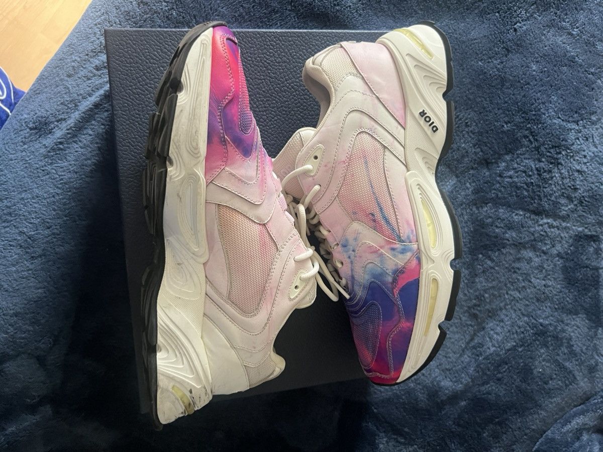 Dior CD1 Blue/Pink Tye Dye Size US 11 / EU 44 - 3 Thumbnail