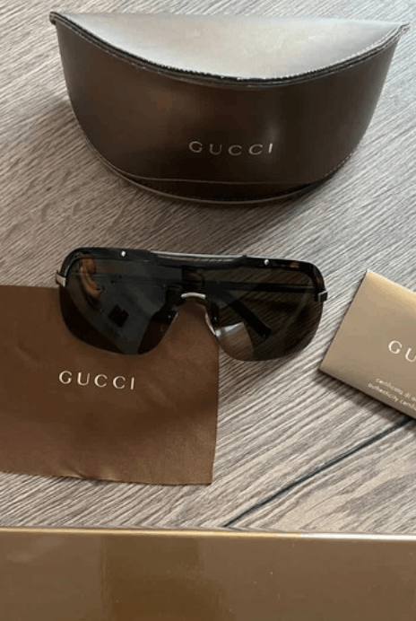 Gucci GUCCI Sunglasses GG1859 Wrap Shield Ski Mask Tom Ford Size ONE SIZE - 4 Thumbnail