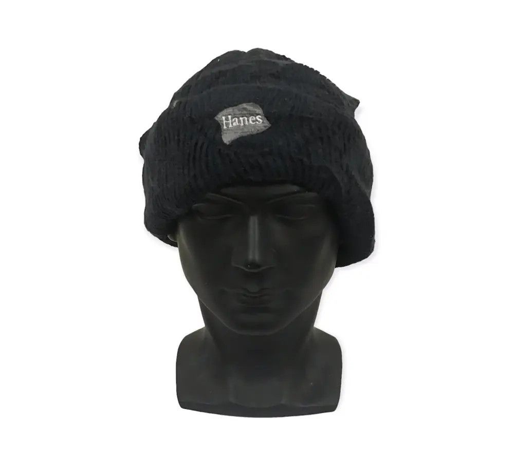 Hanes × Vintage Hanes Plain Beanie Hat Size ONE SIZE - 1 Thumbnail