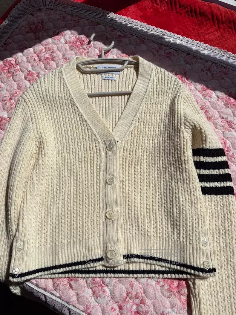 Thom Browne Thom Browne Wool Cardigan Size XS / US 0-2 / IT 36-38 - 1 Thumbnail