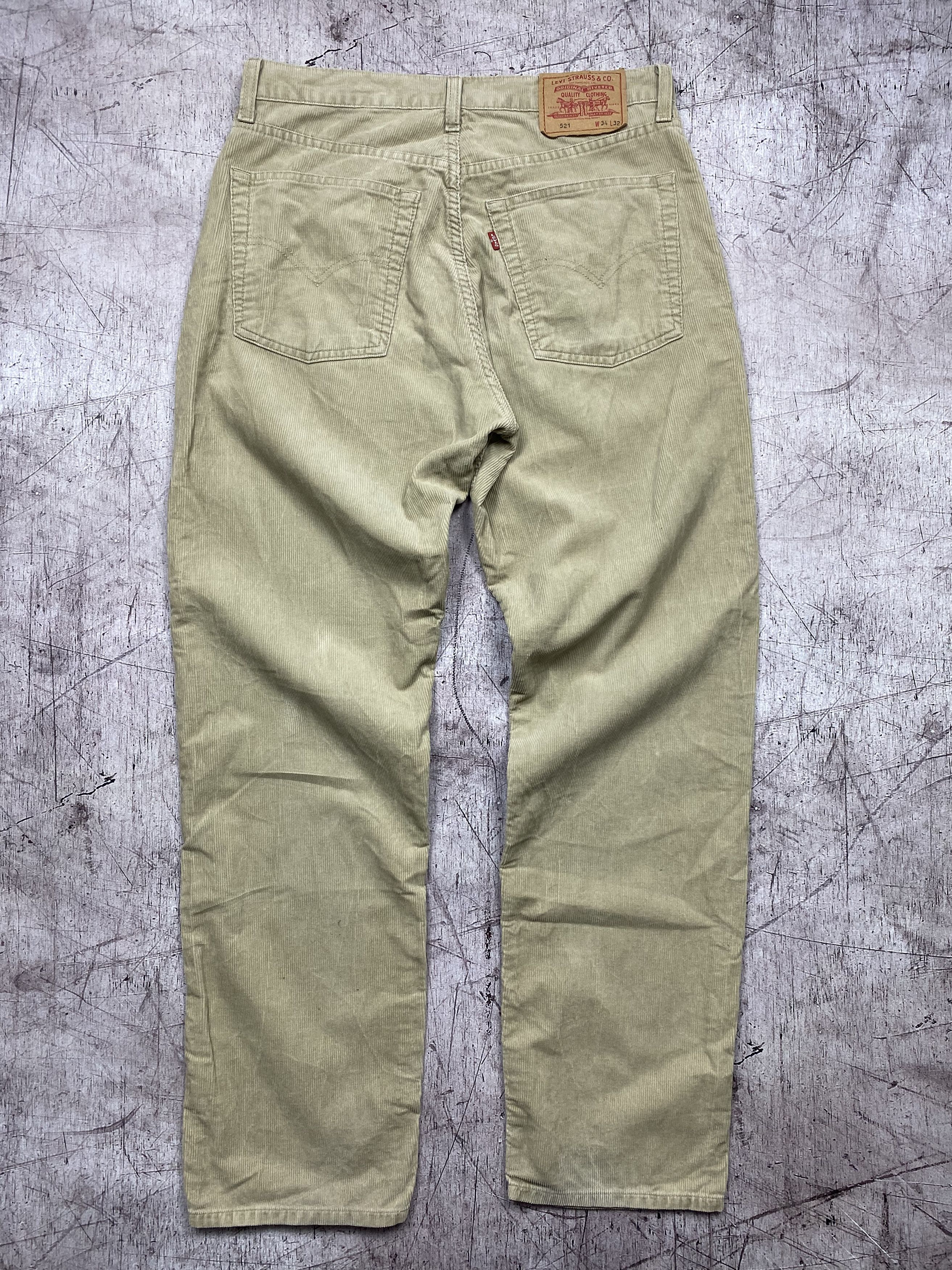 Levi's × Levi's Vintage Clothing Levi's 521 Vintage corduroy denim pants jeans Size US 34 / EU 50 - 1 Thumbnail