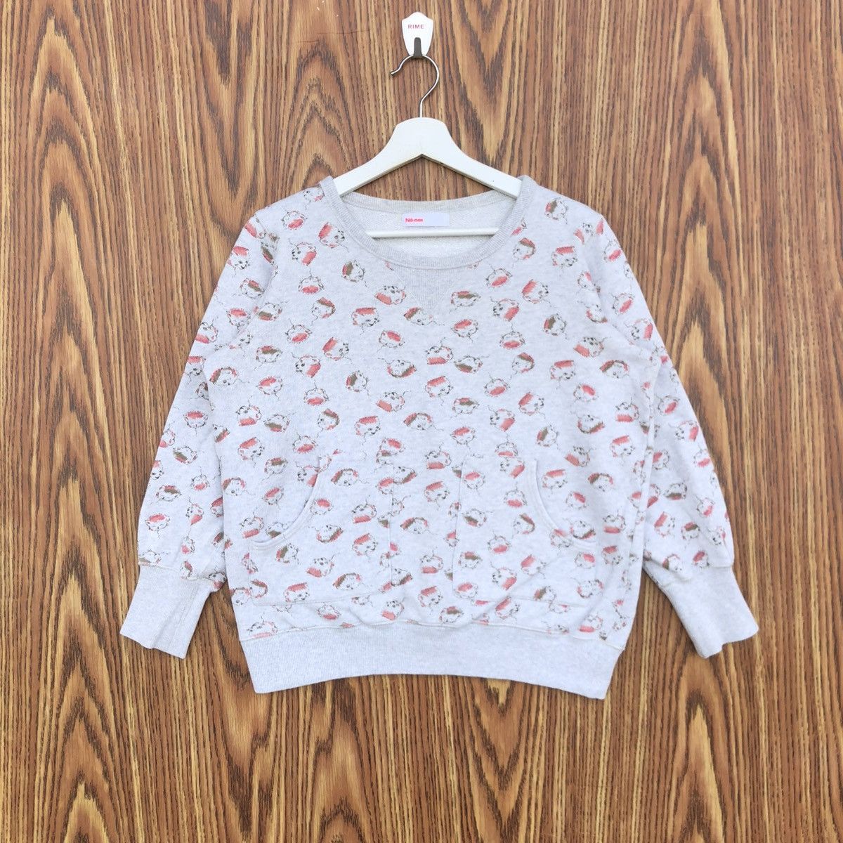 Ne-Net Vintage Ne-net by Issey Miyake Crewneck Sweatshirt Size XXS / US 00 / IT 34 - 1 Thumbnail