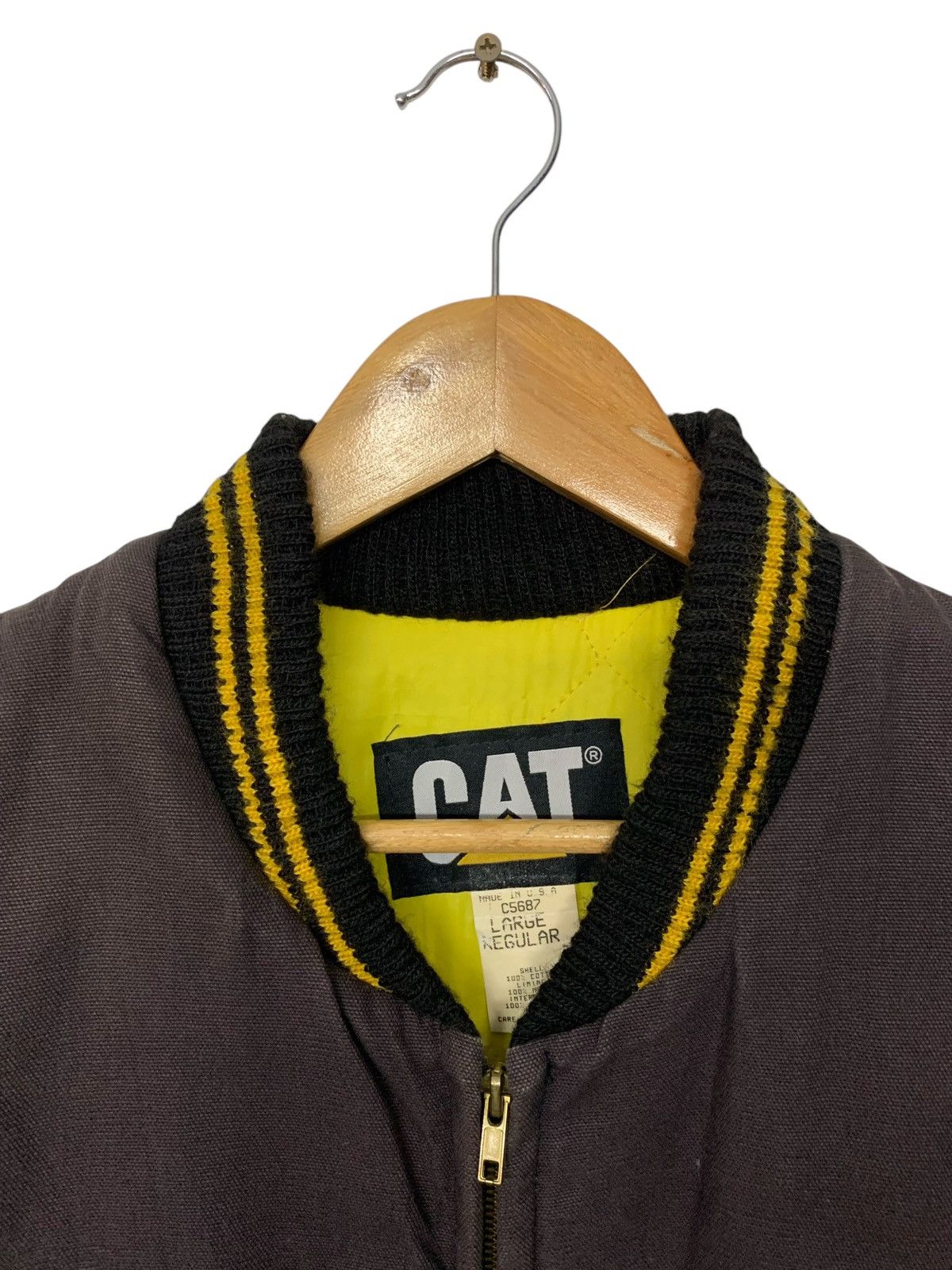 Caterpillar × Vintage Vintage 90's Caterpillar Detroit Jacket Made In Usa Size US L / EU 52-54 / 3 - 6 Thumbnail
