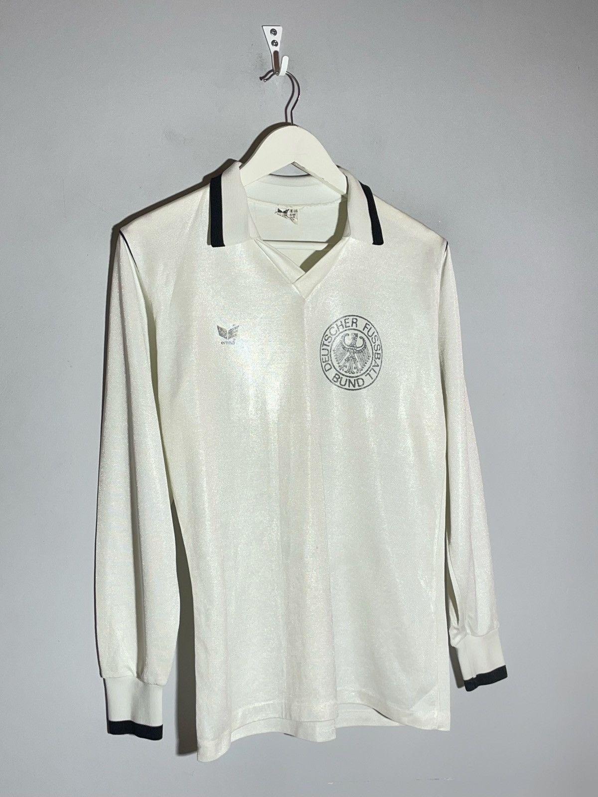 Errea × Vintage Germany 1978 Home Vintage Long Sleeve Erima Jersey Size US M / EU 48-50 / 2 - 3 Thumbnail
