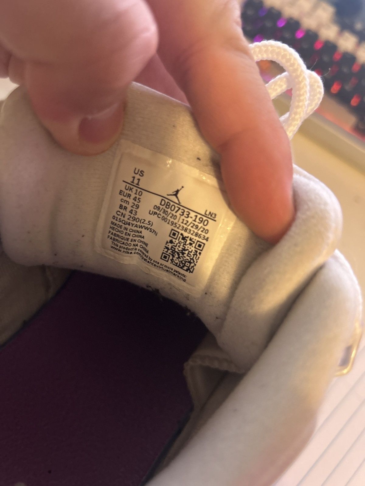 Jordan Brand Jordan 12 Low Easter Size US 11 / EU 44 - 10 Thumbnail