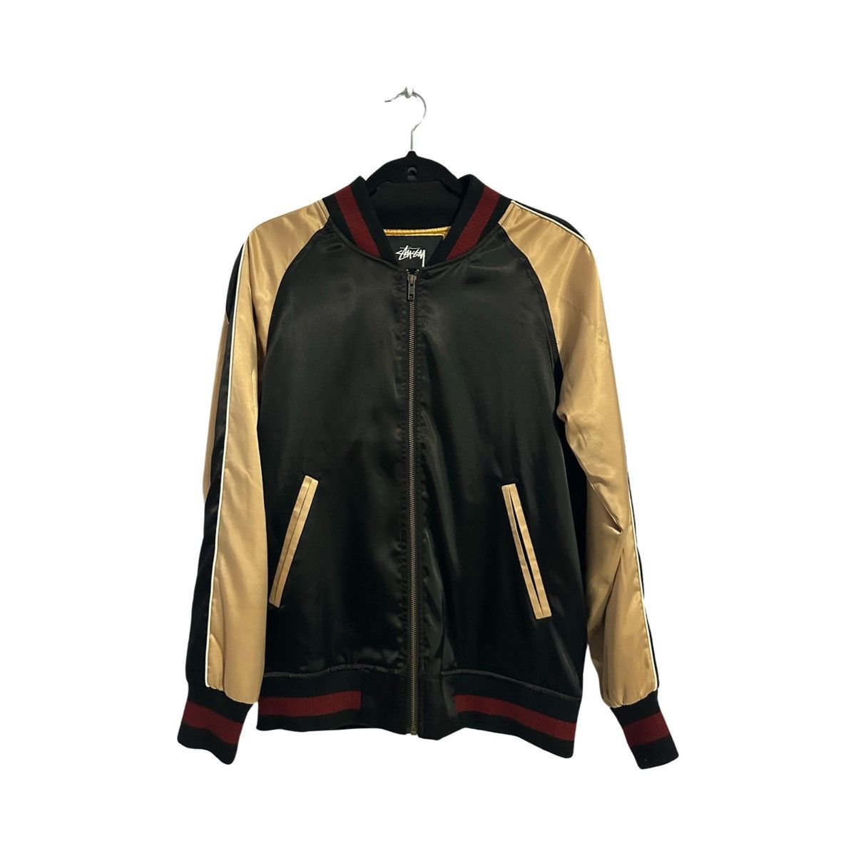 Stussy World Tour Satin Bomber