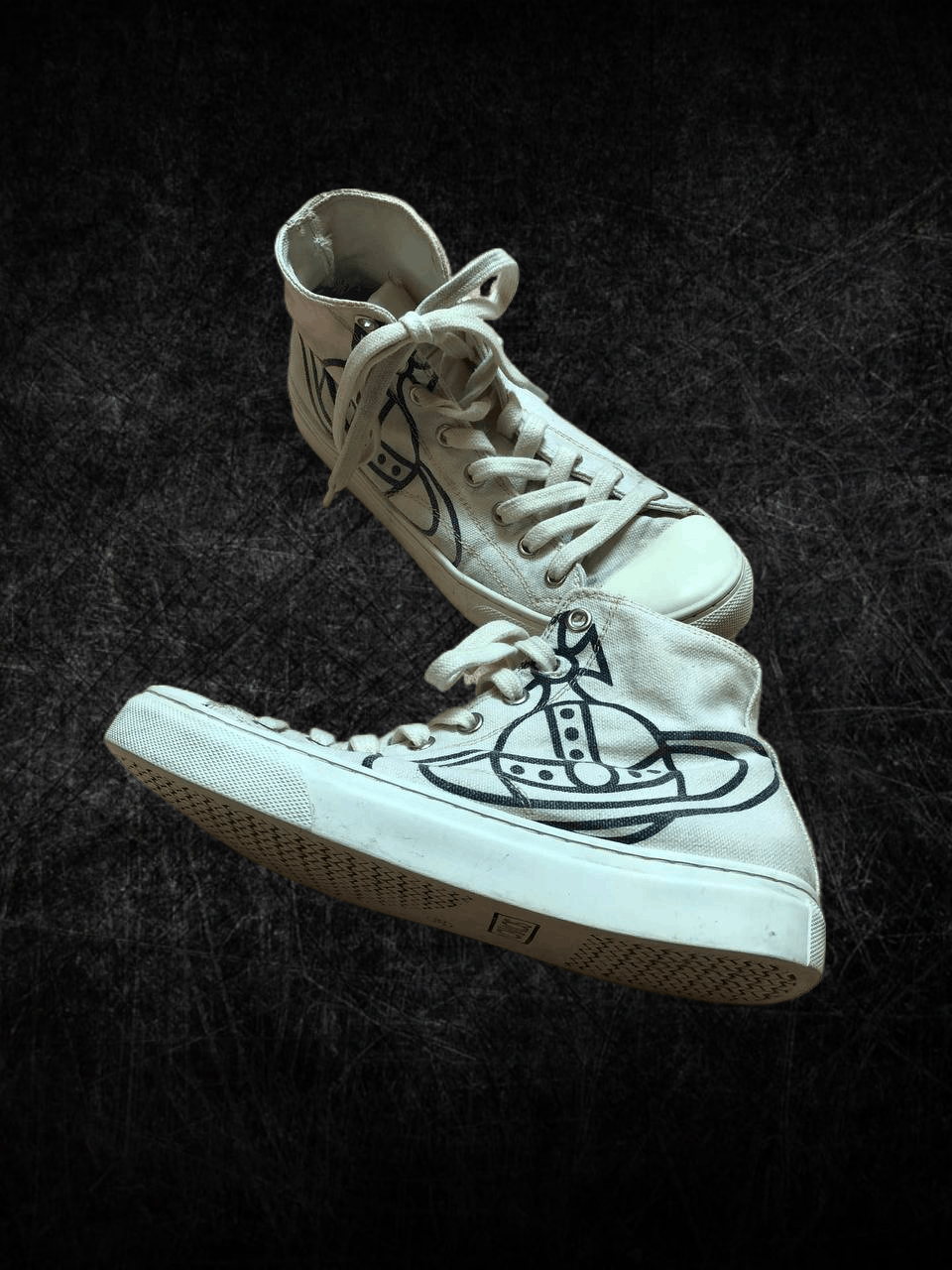 Vivienne Westwood Women's Fabric Mid Top Sneakers