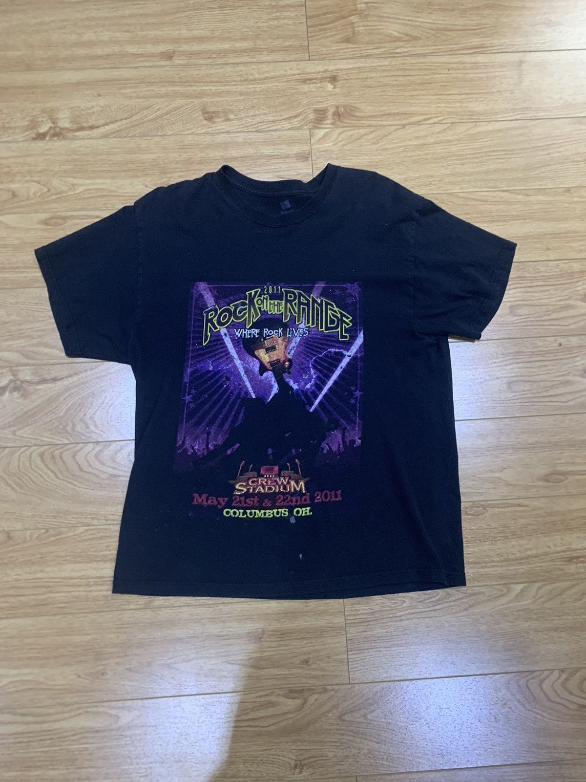 Vintage Vintage Rock on the range band tee Size US L / EU 52-54 / 3 - 1 Thumbnail