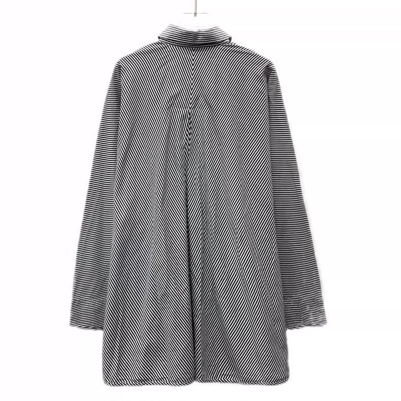 Maison Margiela Striped Polka Dot Long Sleeve Cotton Shirt-2506 Size L / US 10 / IT 46 - 2 Thumbnail