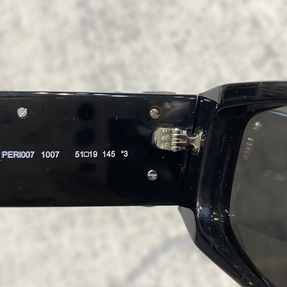 Palm Angels PALM ANGELS PERI007S22 11007 Sunglasses BLACK Size ONE SIZE - 8 Thumbnail