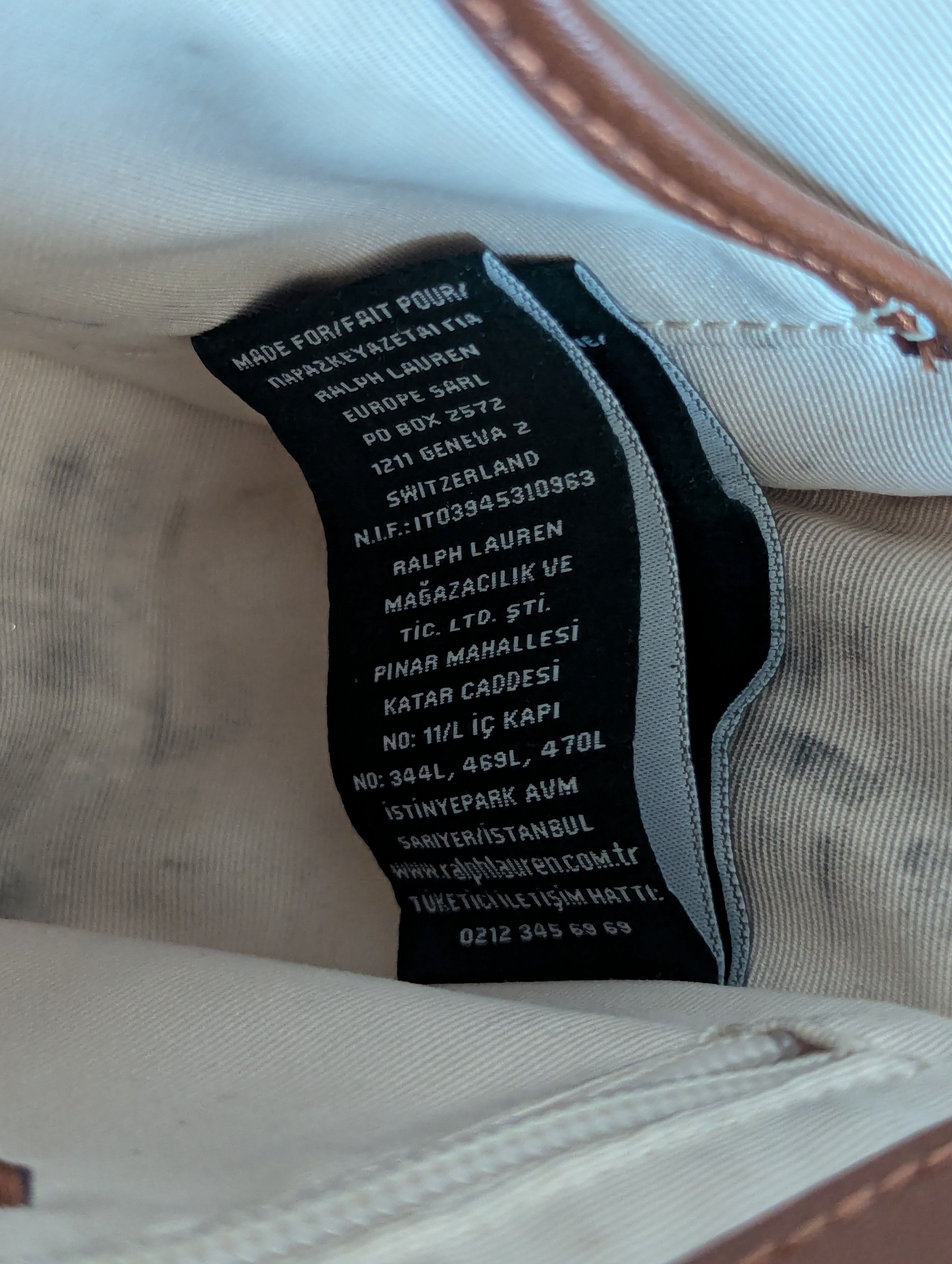 Lauren Ralph Lauren × Leather LAUREN RALPH LAUREN Addie Cross Body Bag Cow Leather Luxury Size ONE SIZE - 18 Thumbnail