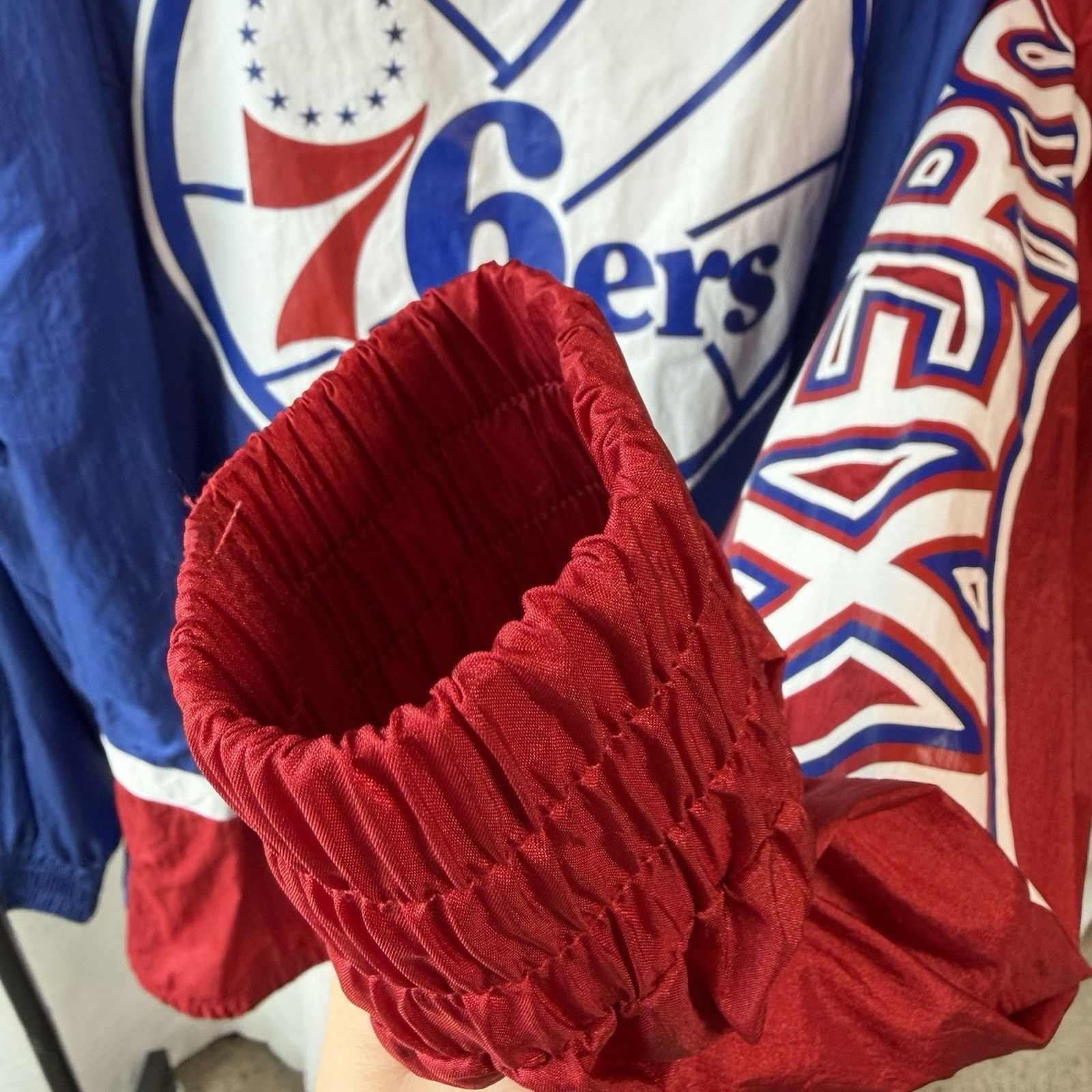 Mitchell & Ness Mitchell & Ness 76ers Hardwood Classics WindbreakerXL Fall22 Size US XL / EU 56 / 4 - 6 Thumbnail