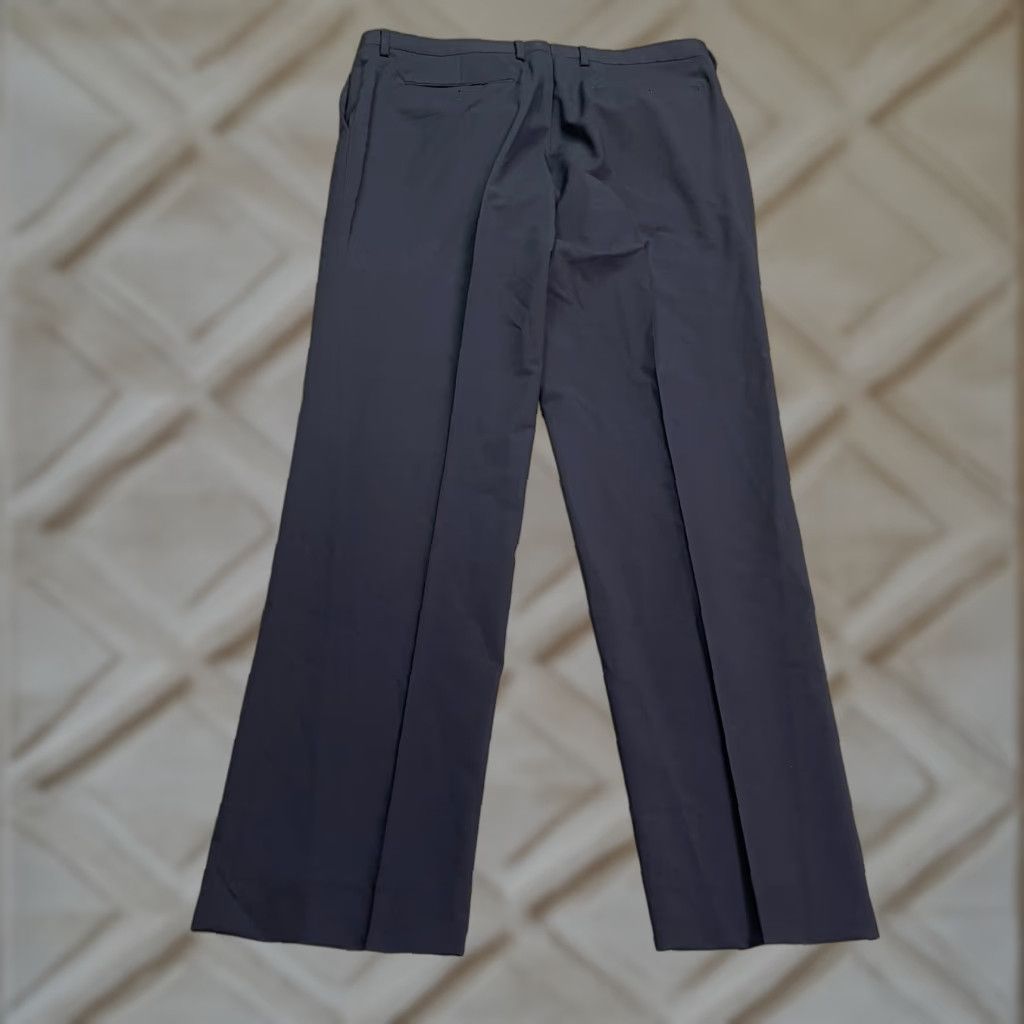 Banana Republic Banana Republic Margotto Dress Pants Mens 35x34 Blue Straight Leg Workwear Size US 35 - 1 Thumbnail