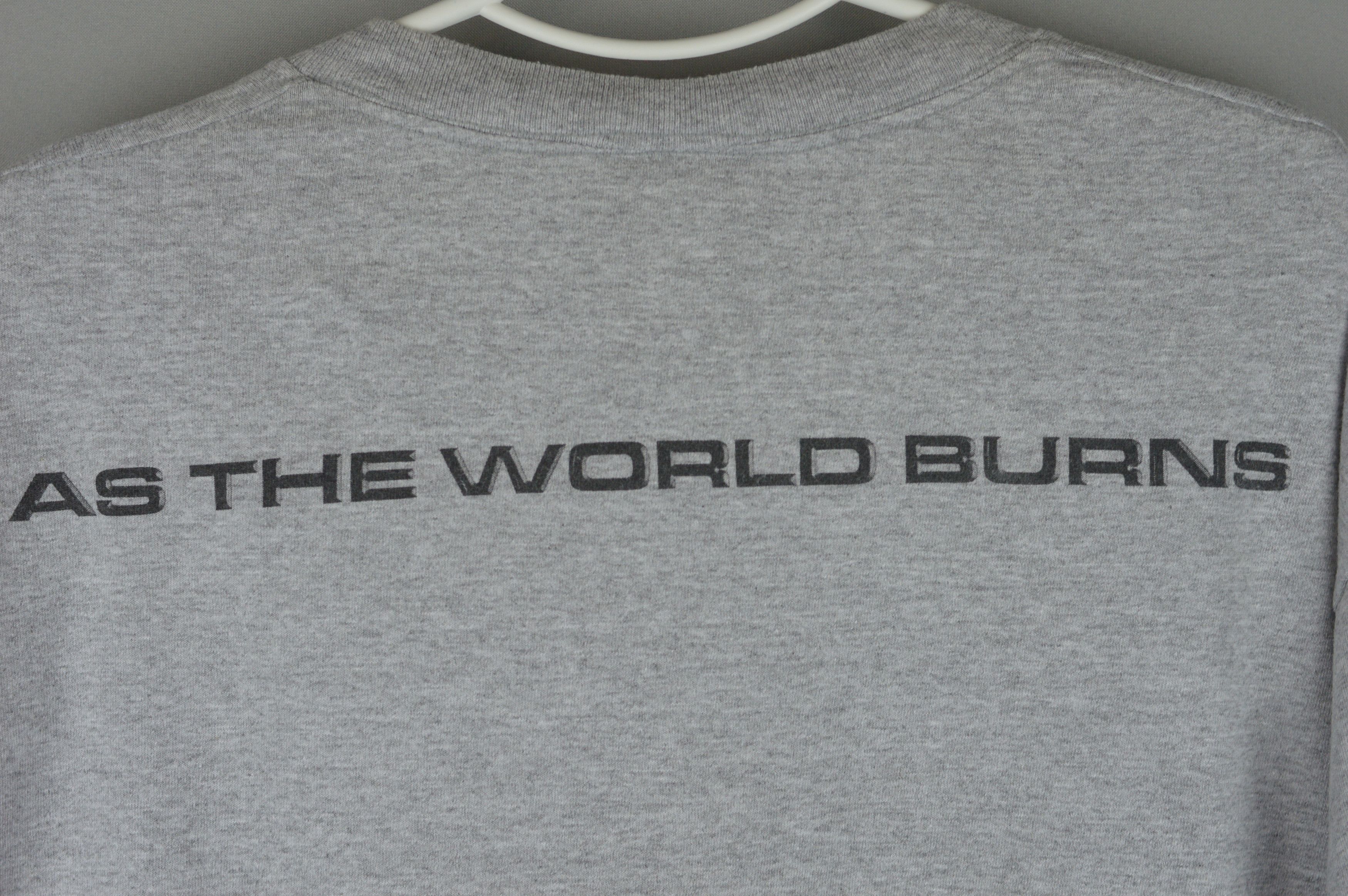 Rap Tees × Vintage Vintage Arsonists As the World Burns 90s t shirt Size US XXL / EU 58 / 5 - 6 Thumbnail