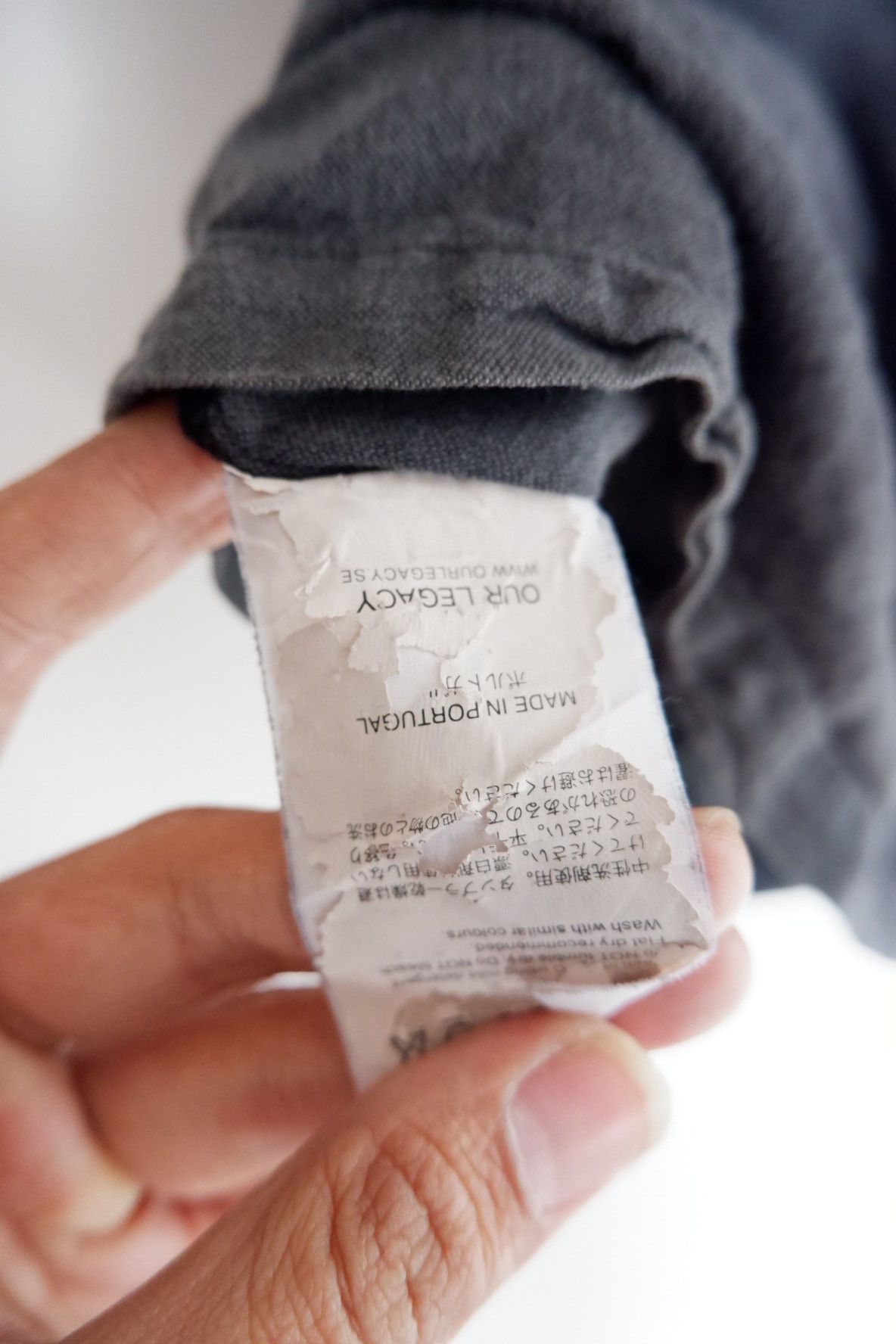 Our Legacy OUR LEGACY Overwash T shirts Size US S / EU 44-46 / 1 - 5 Thumbnail
