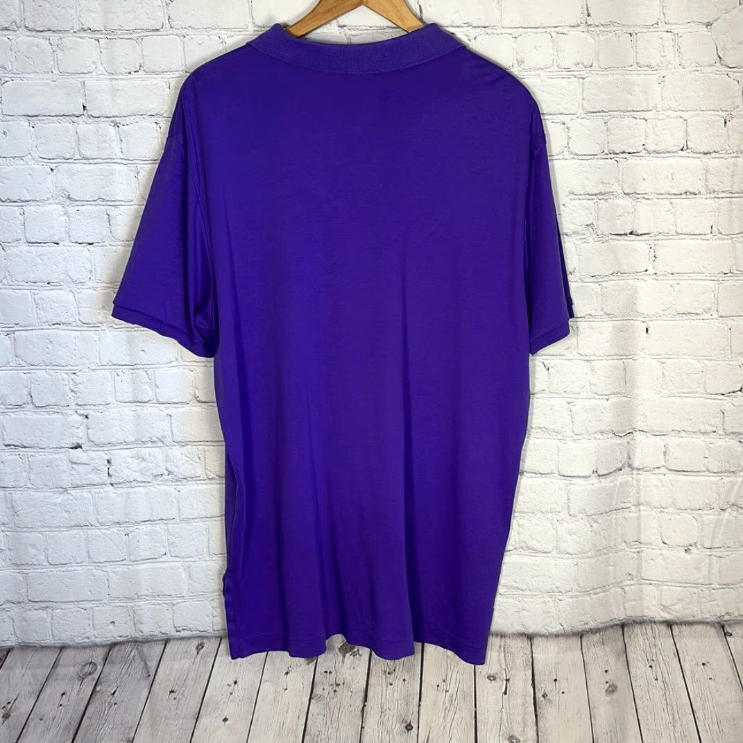 Polo Ralph Lauren Polo Ralph Lauren Polo Shirt Polo 2XL Men Purple Short Sleeve Color Pony Pima Cotton Size US XXL / EU 58 / 5 - 4 Thumbnail